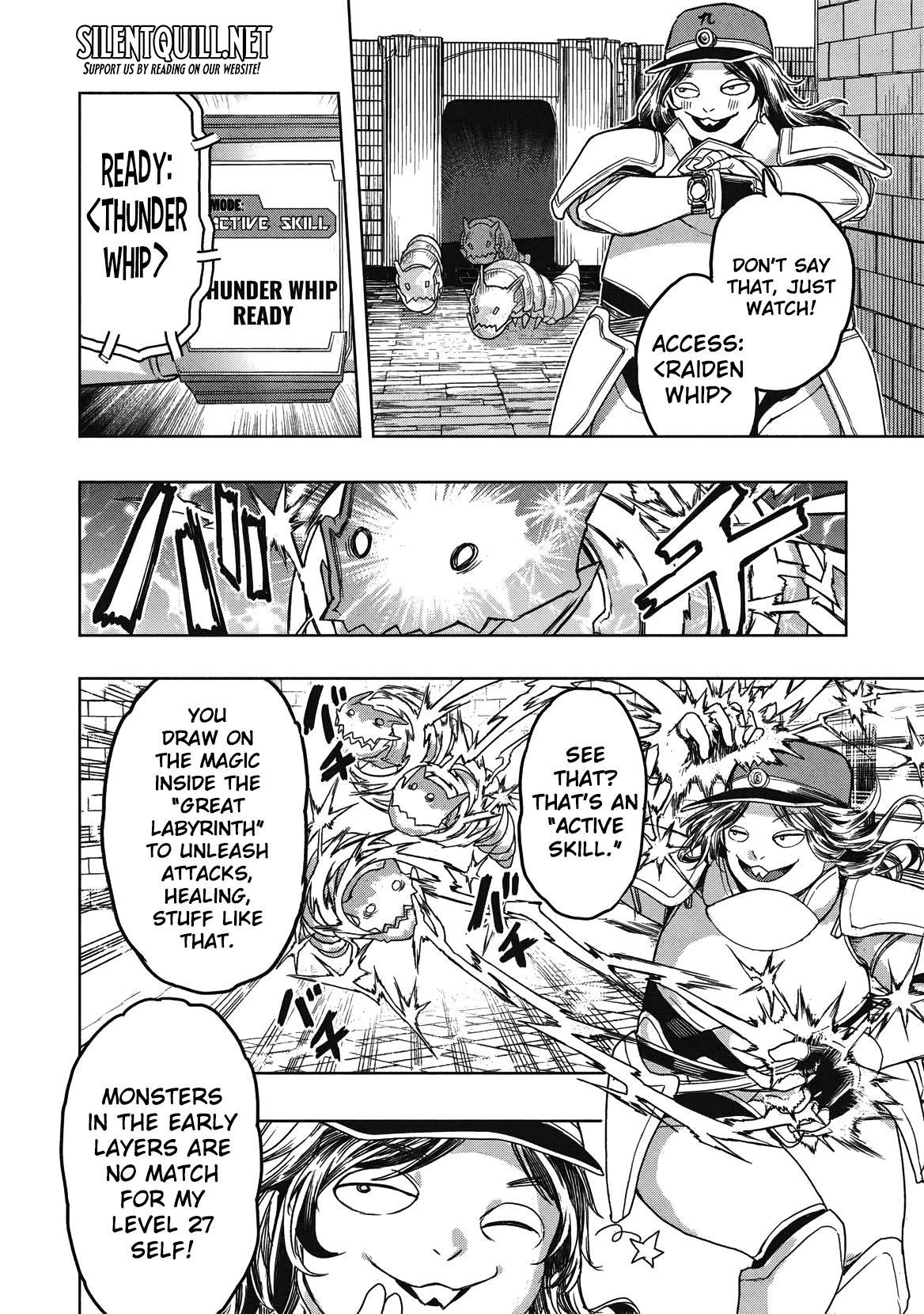 Gal to Dungeon to Shuukai Okure no Tansaku Eiyuutan ~Moto Legend Ima wa Wakeari tei Rank Tansakushana Ore ga, S-Kyuu Gal ni Natsukare Makutte Ikusei wo Makase Sareta~ Chapter 1 page 38 - 