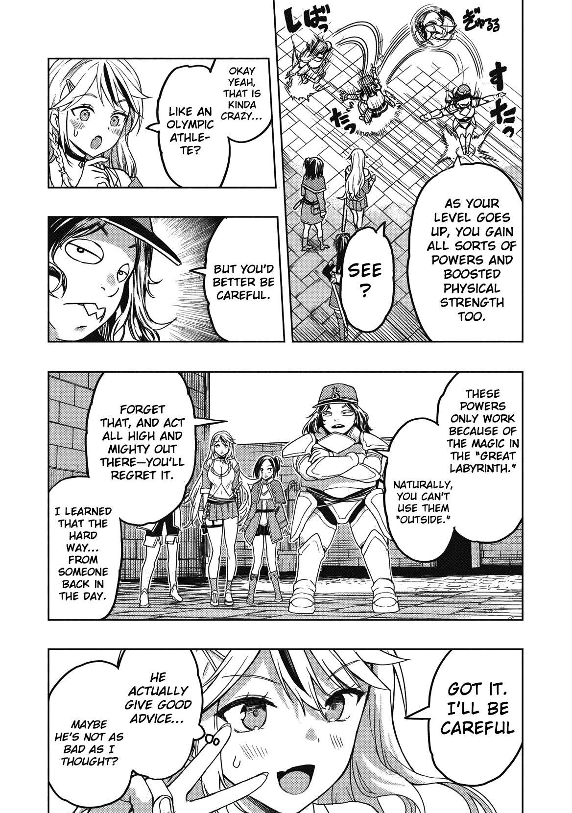 Gal to Dungeon to Shuukai Okure no Tansaku Eiyuutan ~Moto Legend Ima wa Wakeari tei Rank Tansakushana Ore ga, S-Kyuu Gal ni Natsukare Makutte Ikusei wo Makase Sareta~ Chapter 1 page 39 - 