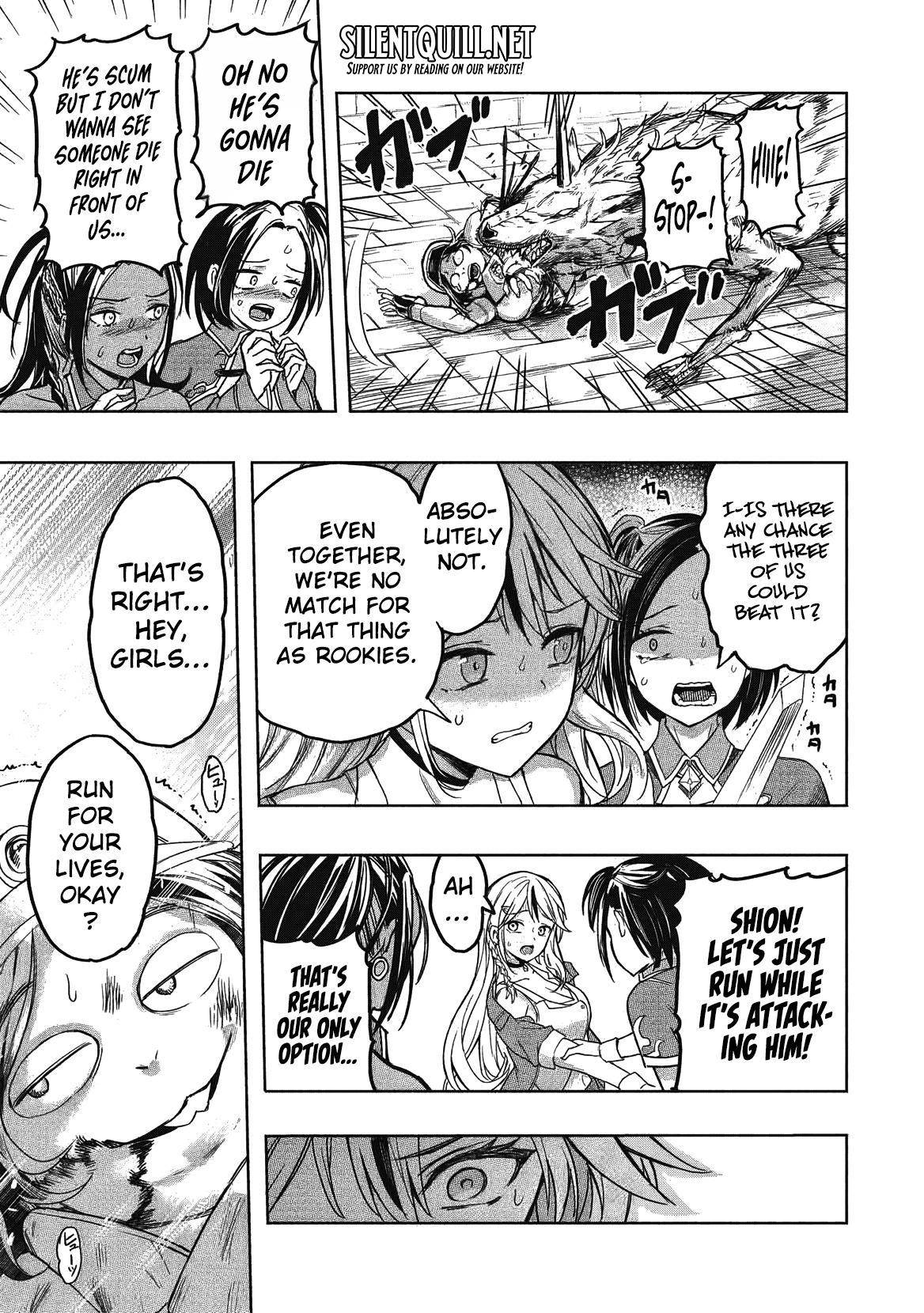 Gal to Dungeon to Shuukai Okure no Tansaku Eiyuutan ~Moto Legend Ima wa Wakeari tei Rank Tansakushana Ore ga, S-Kyuu Gal ni Natsukare Makutte Ikusei wo Makase Sareta~ Chapter 1 page 43 - 