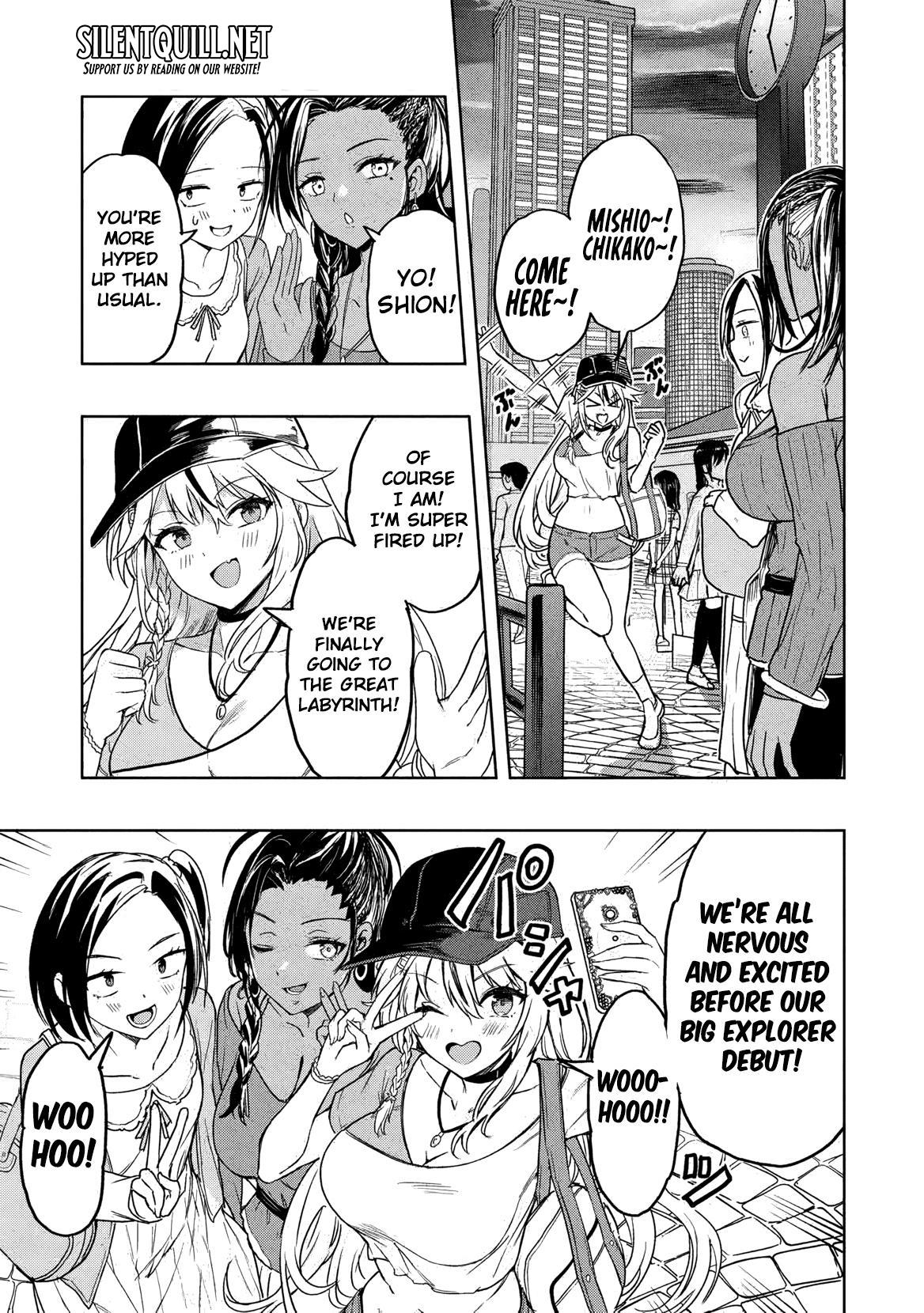Gal to Dungeon to Shuukai Okure no Tansaku Eiyuutan ~Moto Legend Ima wa Wakeari tei Rank Tansakushana Ore ga, S-Kyuu Gal ni Natsukare Makutte Ikusei wo Makase Sareta~ Chapter 1 page 7 - 