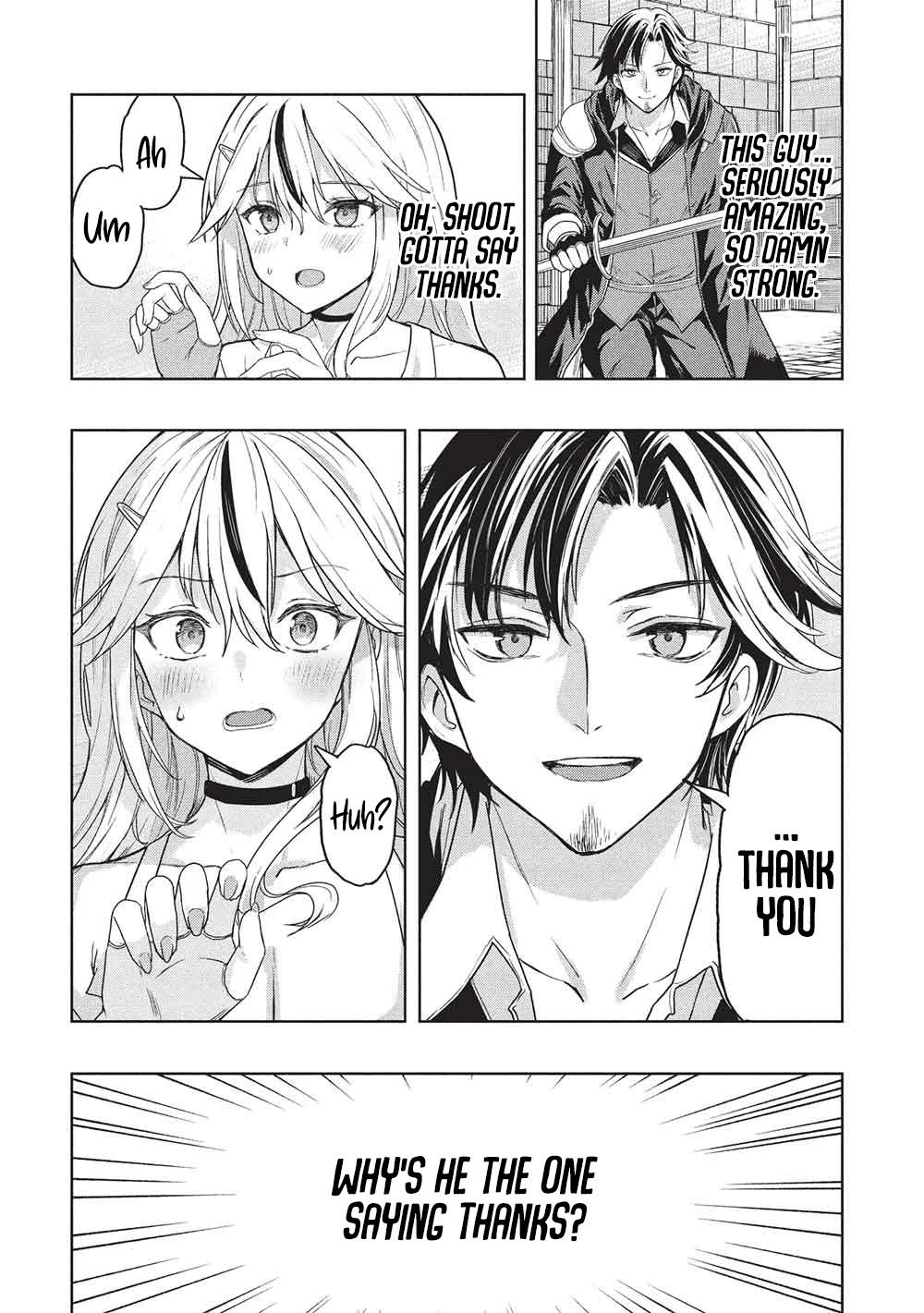 Gal to Dungeon to Shuukai Okure no Tansaku Eiyuutan ~Moto Legend Ima wa Wakeari tei Rank Tansakushana Ore ga, S-Kyuu Gal ni Natsukare Makutte Ikusei wo Makase Sareta~ Chapter 2 page 11 - 