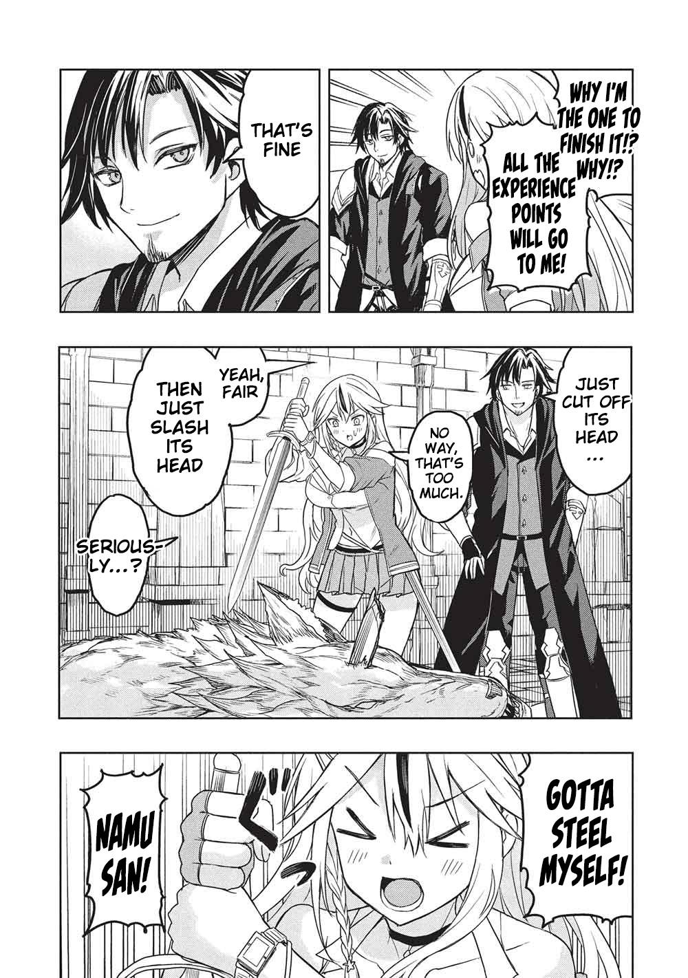 Gal to Dungeon to Shuukai Okure no Tansaku Eiyuutan ~Moto Legend Ima wa Wakeari tei Rank Tansakushana Ore ga, S-Kyuu Gal ni Natsukare Makutte Ikusei wo Makase Sareta~ Chapter 2 page 18 - 