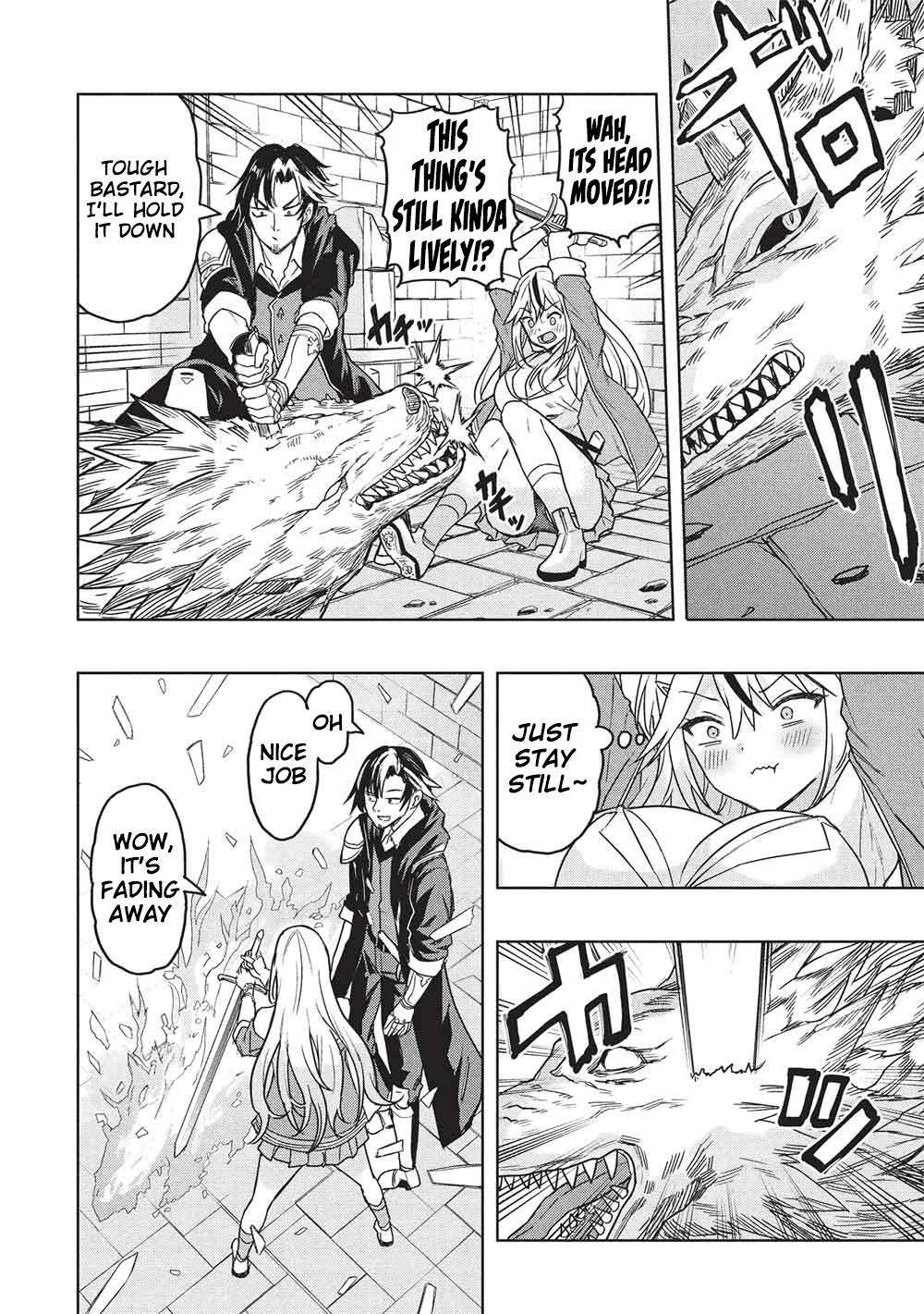 Gal to Dungeon to Shuukai Okure no Tansaku Eiyuutan ~Moto Legend Ima wa Wakeari tei Rank Tansakushana Ore ga, S-Kyuu Gal ni Natsukare Makutte Ikusei wo Makase Sareta~ Chapter 2 page 19 - 