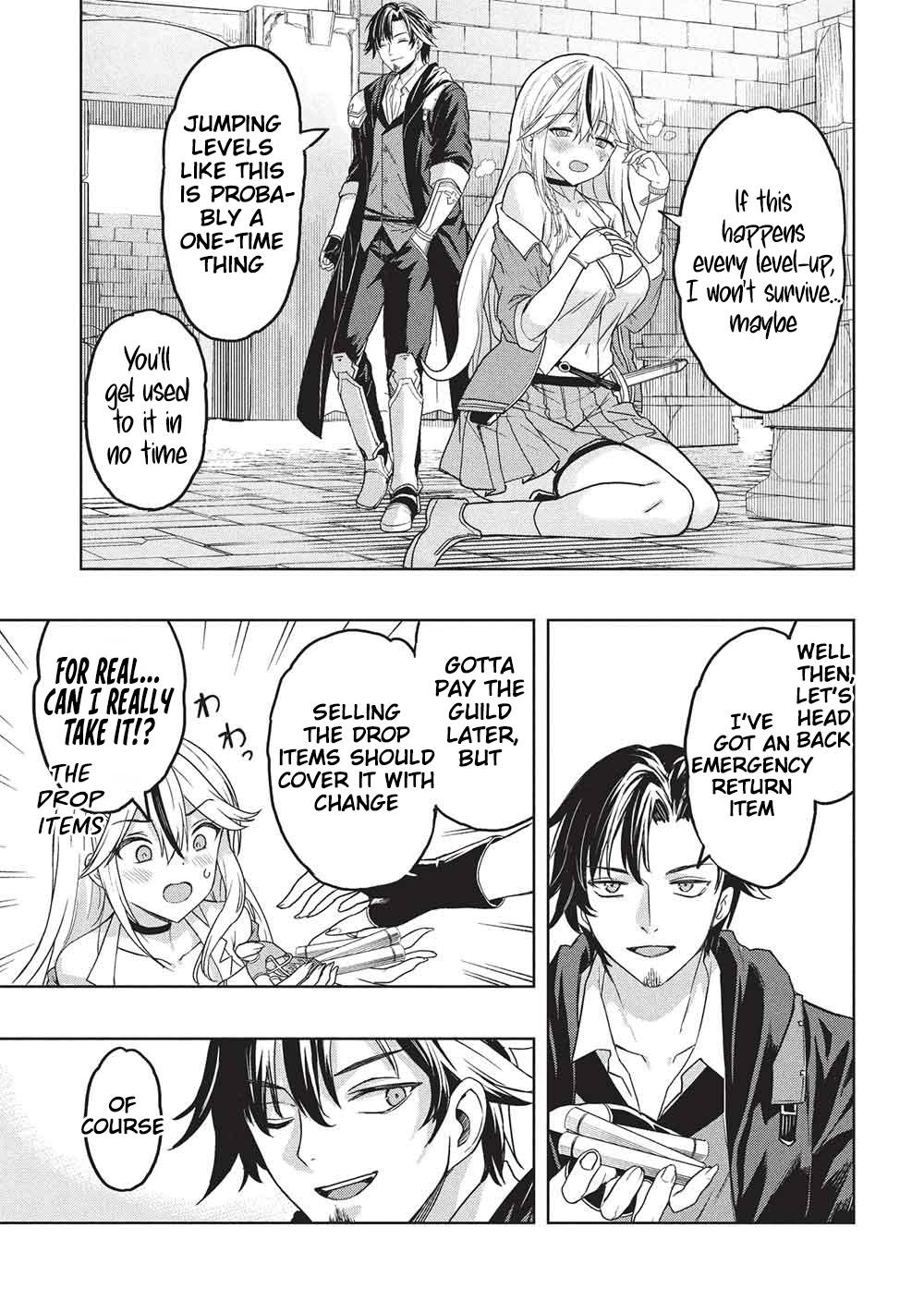 Gal to Dungeon to Shuukai Okure no Tansaku Eiyuutan ~Moto Legend Ima wa Wakeari tei Rank Tansakushana Ore ga, S-Kyuu Gal ni Natsukare Makutte Ikusei wo Makase Sareta~ Chapter 2 page 24 - 