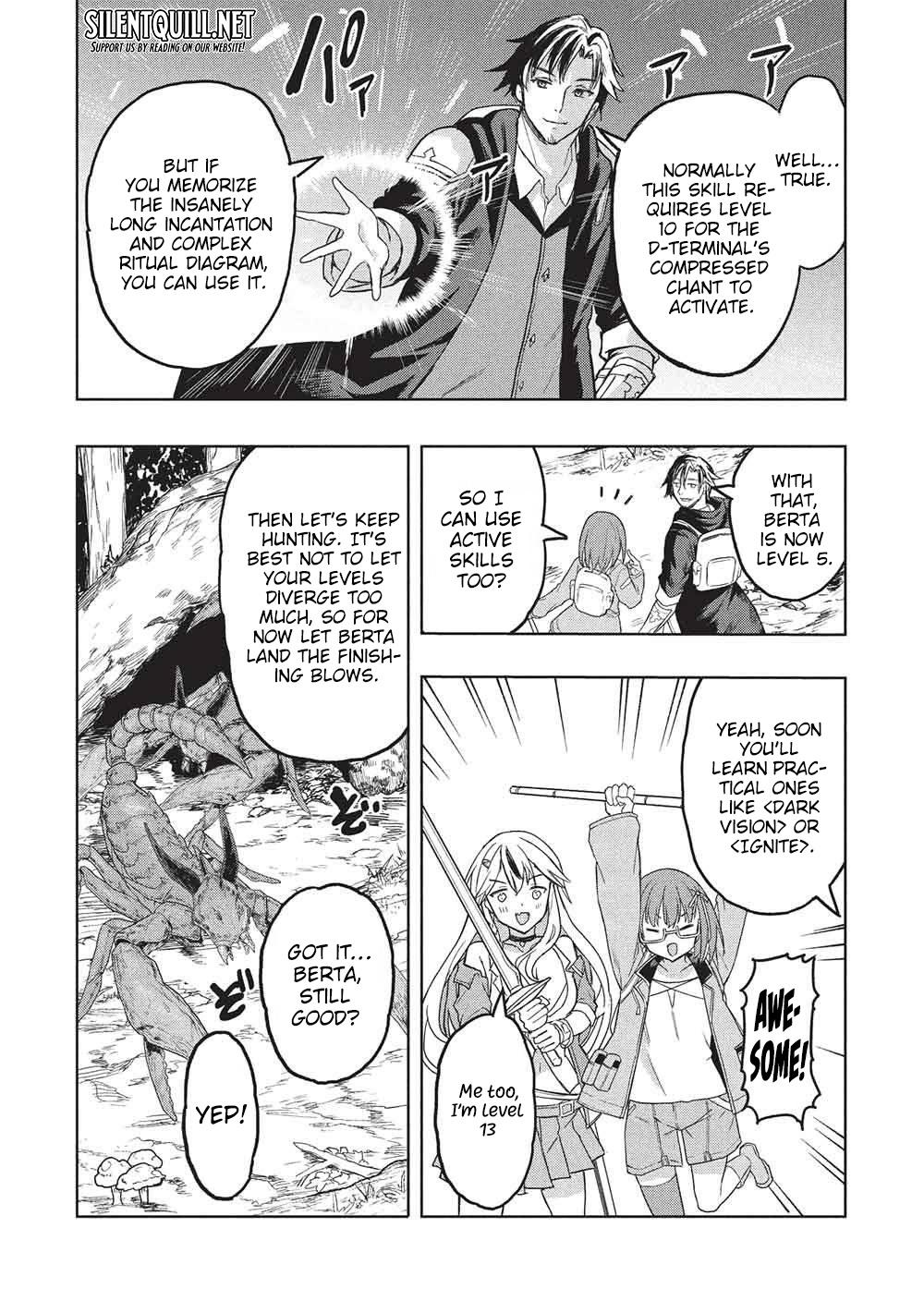 Gal to Dungeon to Shuukai Okure no Tansaku Eiyuutan ~Moto Legend Ima wa Wakeari tei Rank Tansakushana Ore ga, S-Kyuu Gal ni Natsukare Makutte Ikusei wo Makase Sareta~ Chapter 6 page 17 - 