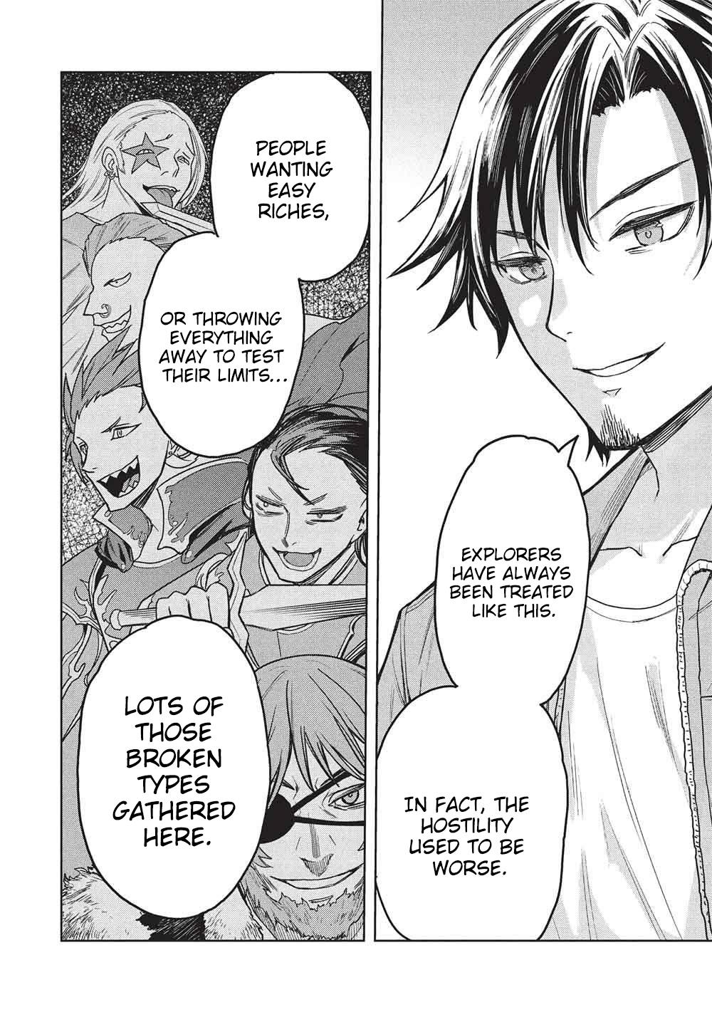 Gal to Dungeon to Shuukai Okure no Tansaku Eiyuutan ~Moto Legend Ima wa Wakeari tei Rank Tansakushana Ore ga, S-Kyuu Gal ni Natsukare Makutte Ikusei wo Makase Sareta~ Chapter 7 page 28 - 