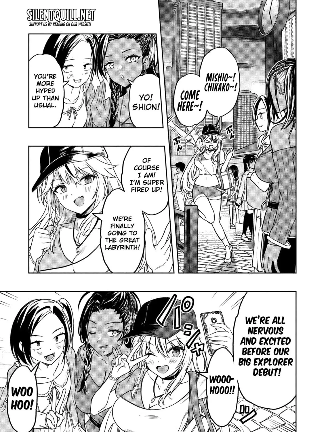 Gal to Dungeon to Shuukai Okure no Tansaku Eiyuutan Chapter 1 page 12 - 