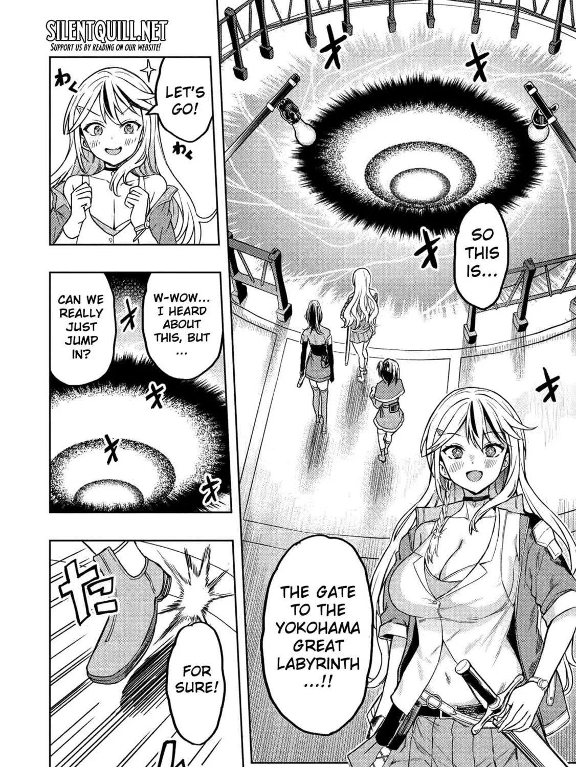 Gal to Dungeon to Shuukai Okure no Tansaku Eiyuutan Chapter 1 page 26 - 