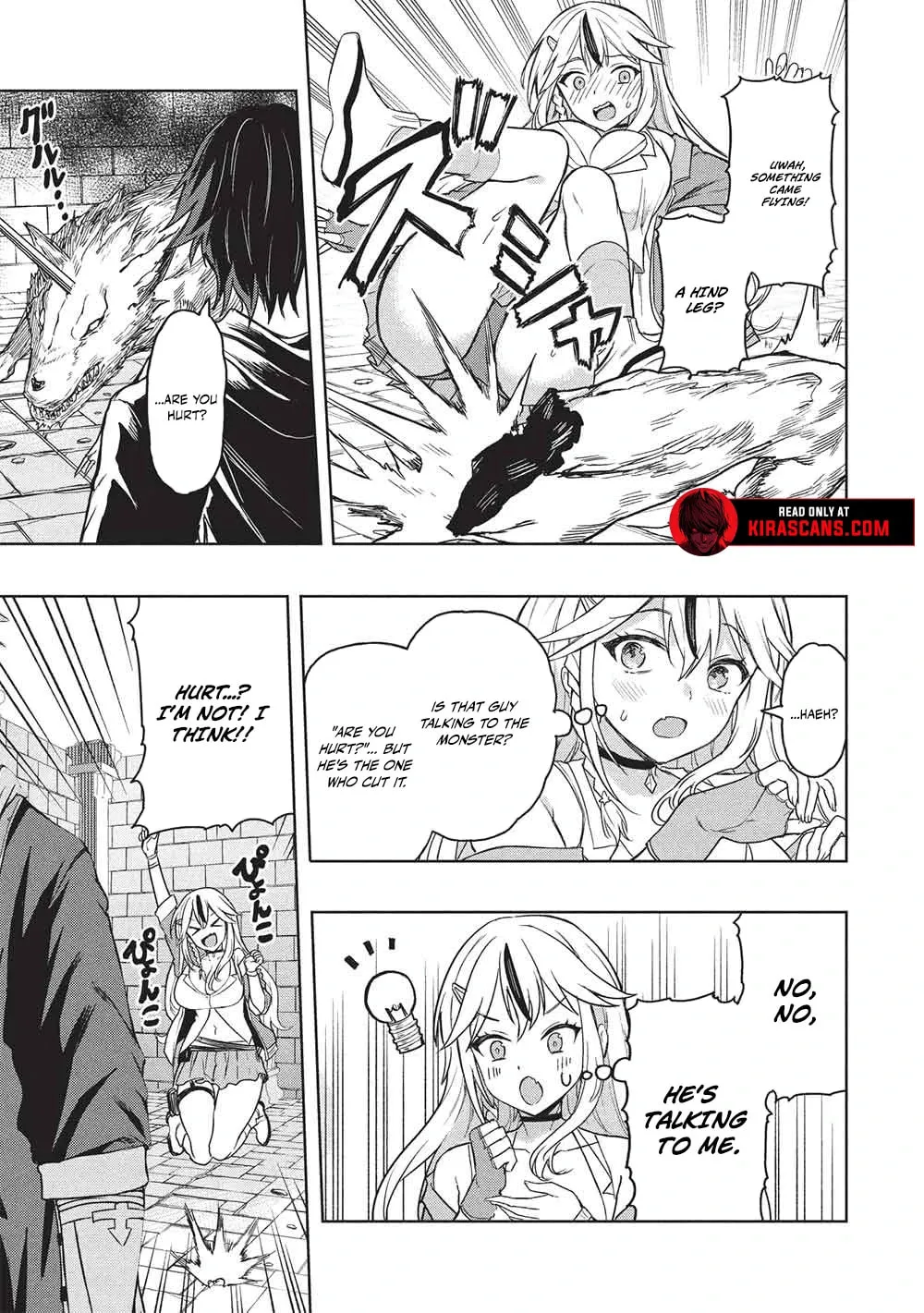 Gal to Dungeon to Shuukai Okure no Tansaku Eiyuutan Chapter 2 page 8 - 