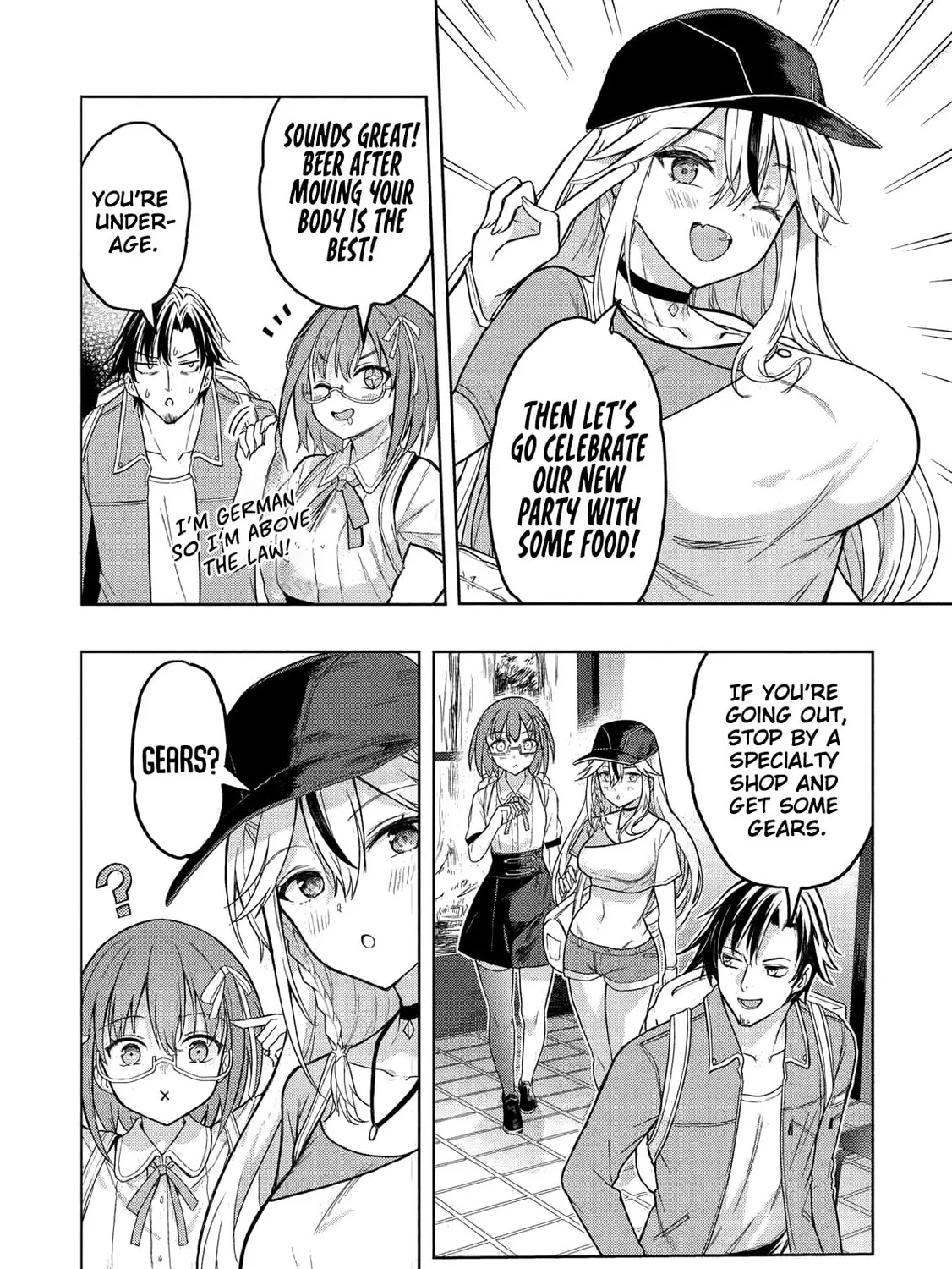 Gal to Dungeon to Shuukai Okure no Tansaku Eiyuutan Chapter 4 page 20 - 