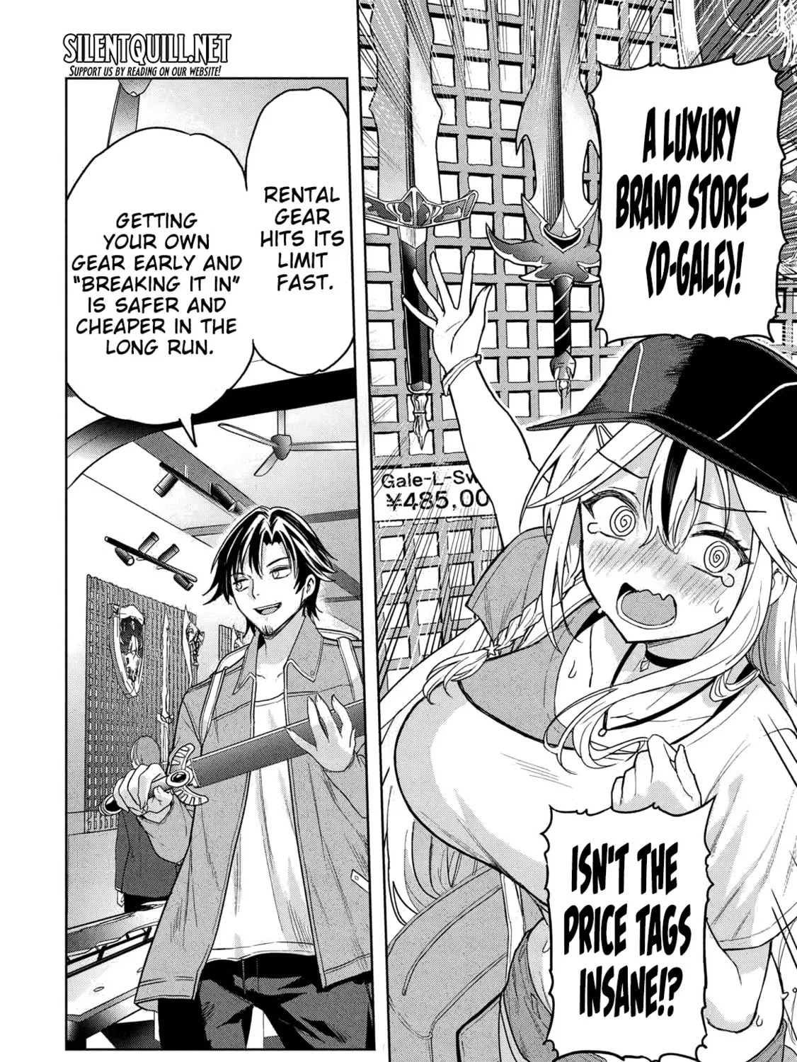 Gal to Dungeon to Shuukai Okure no Tansaku Eiyuutan Chapter 4 page 24 - 