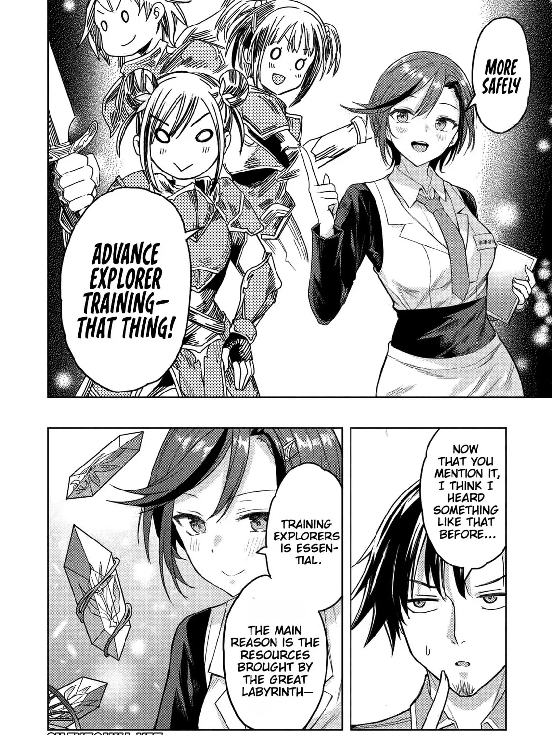 Gal to Dungeon to Shuukai Okure no Tansaku Eiyuutan Chapter 4 page 8 - 