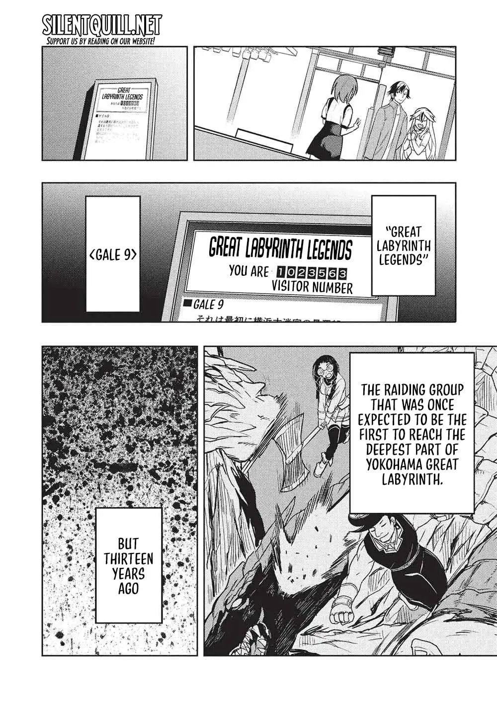 Gal to Dungeon to Shuukai Okure no Tansaku Eiyuutan Chapter 5 page 25 - 