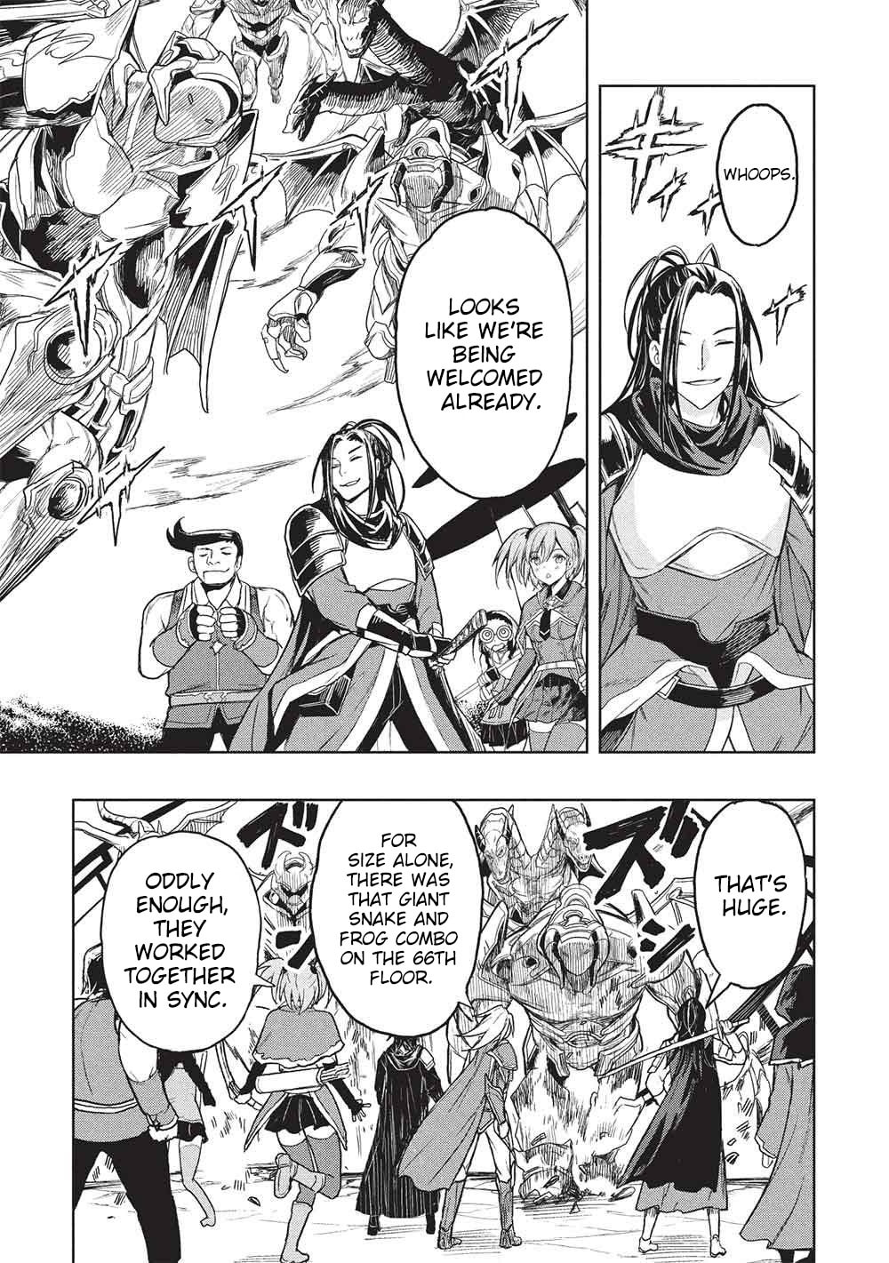 Gal to Dungeon to Shuukai Okure no Tansaku Eiyuutan Chapter 8 page 8 - 