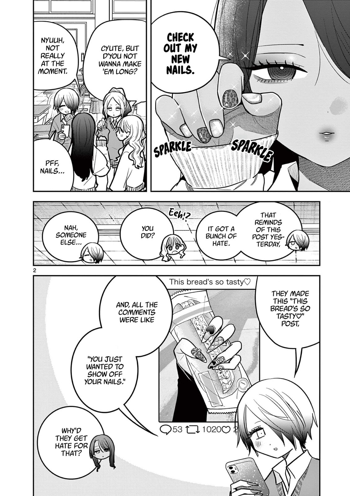#Gal to Gal no Yuri Chapter 11.6 page 2 - 
