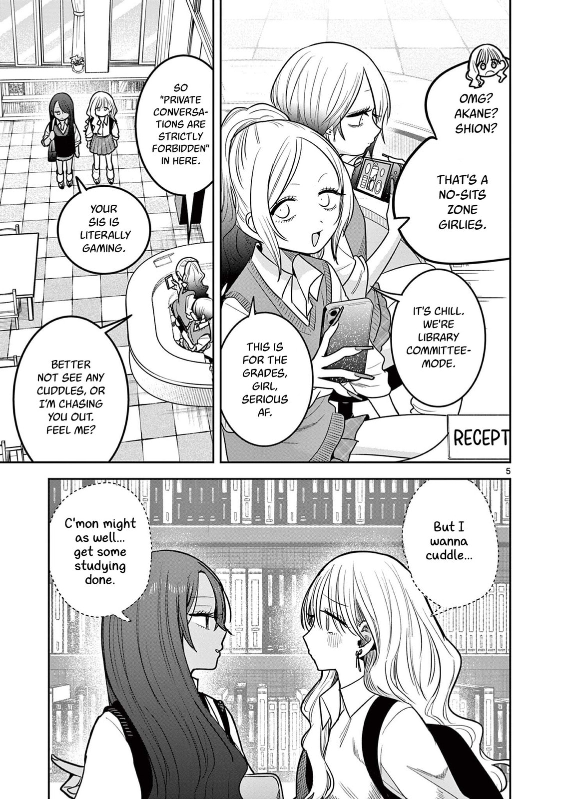 #Gal to Gal no Yuri Chapter 12 page 5 - 