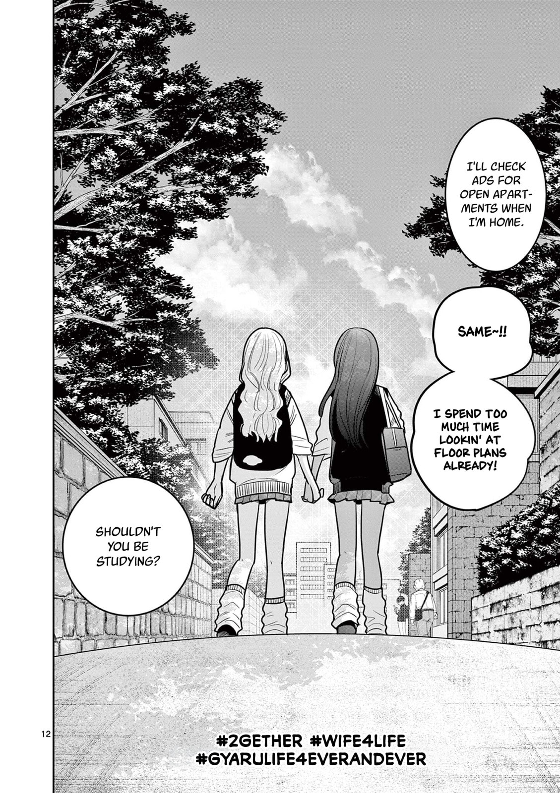#Gal to Gal no Yuri Chapter 13 page 12 - 
