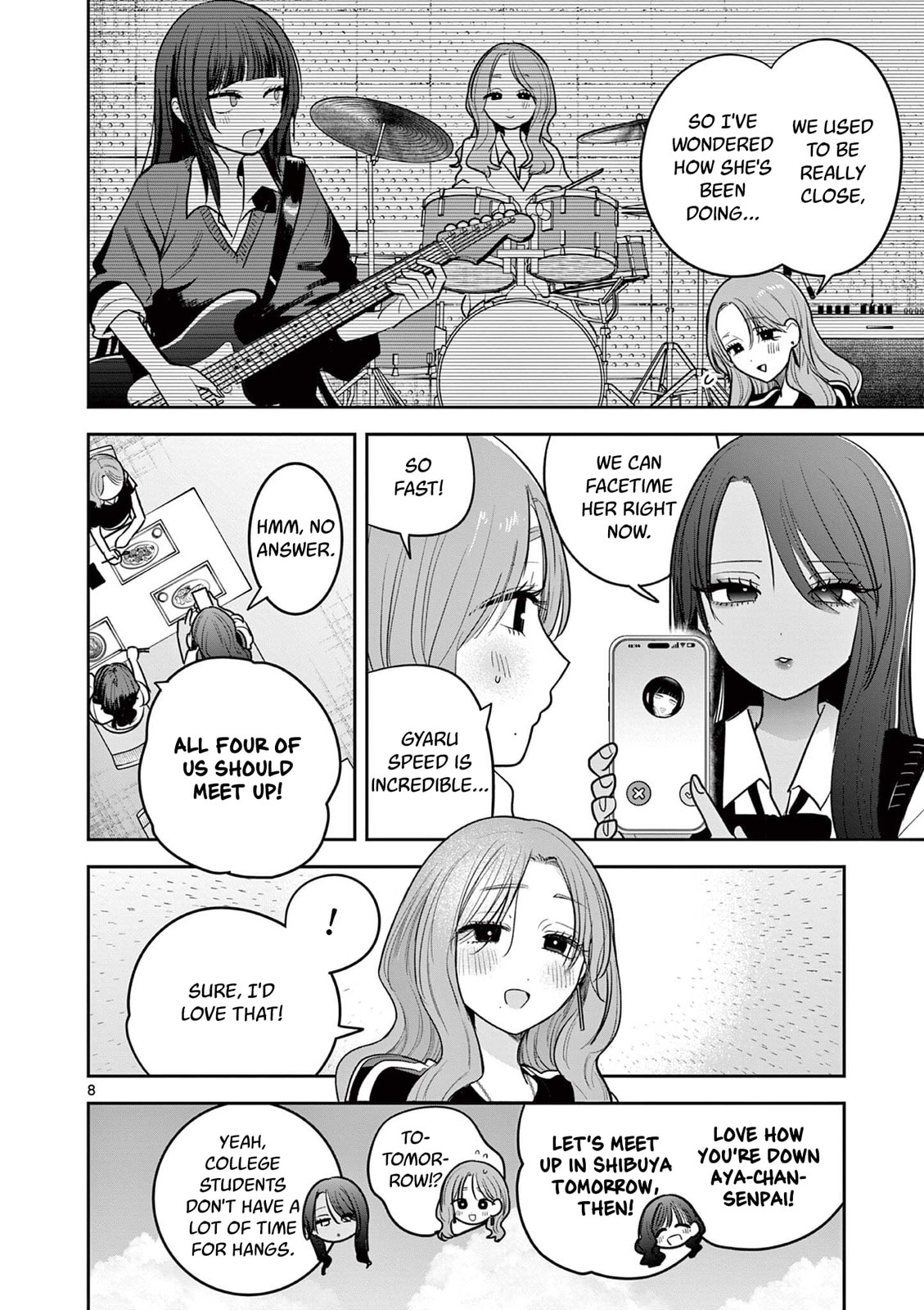 #Gal to Gal no Yuri Chapter 13 page 8 - 