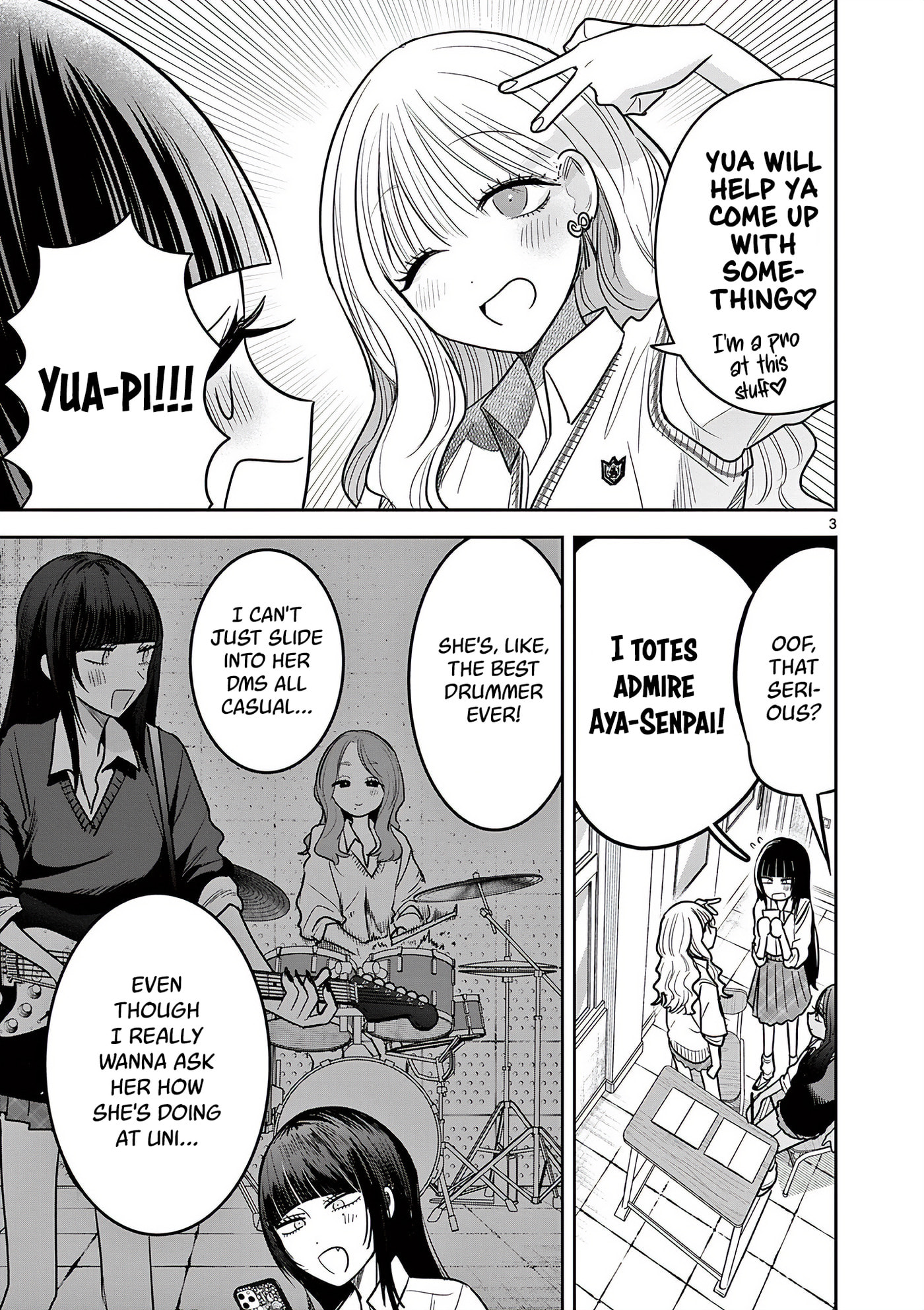 #Gal to Gal no Yuri Chapter 17 page 3 - 