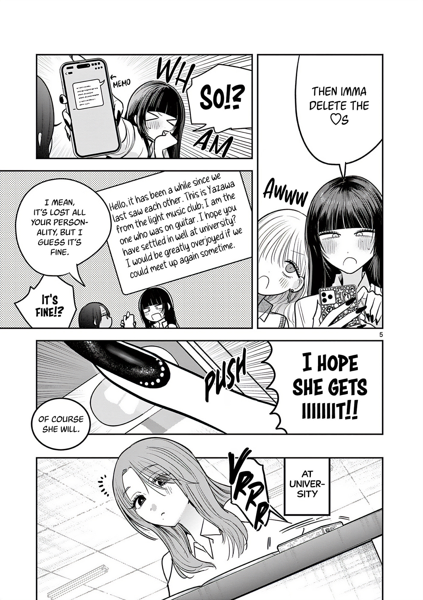#Gal to Gal no Yuri Chapter 17 page 5 - 
