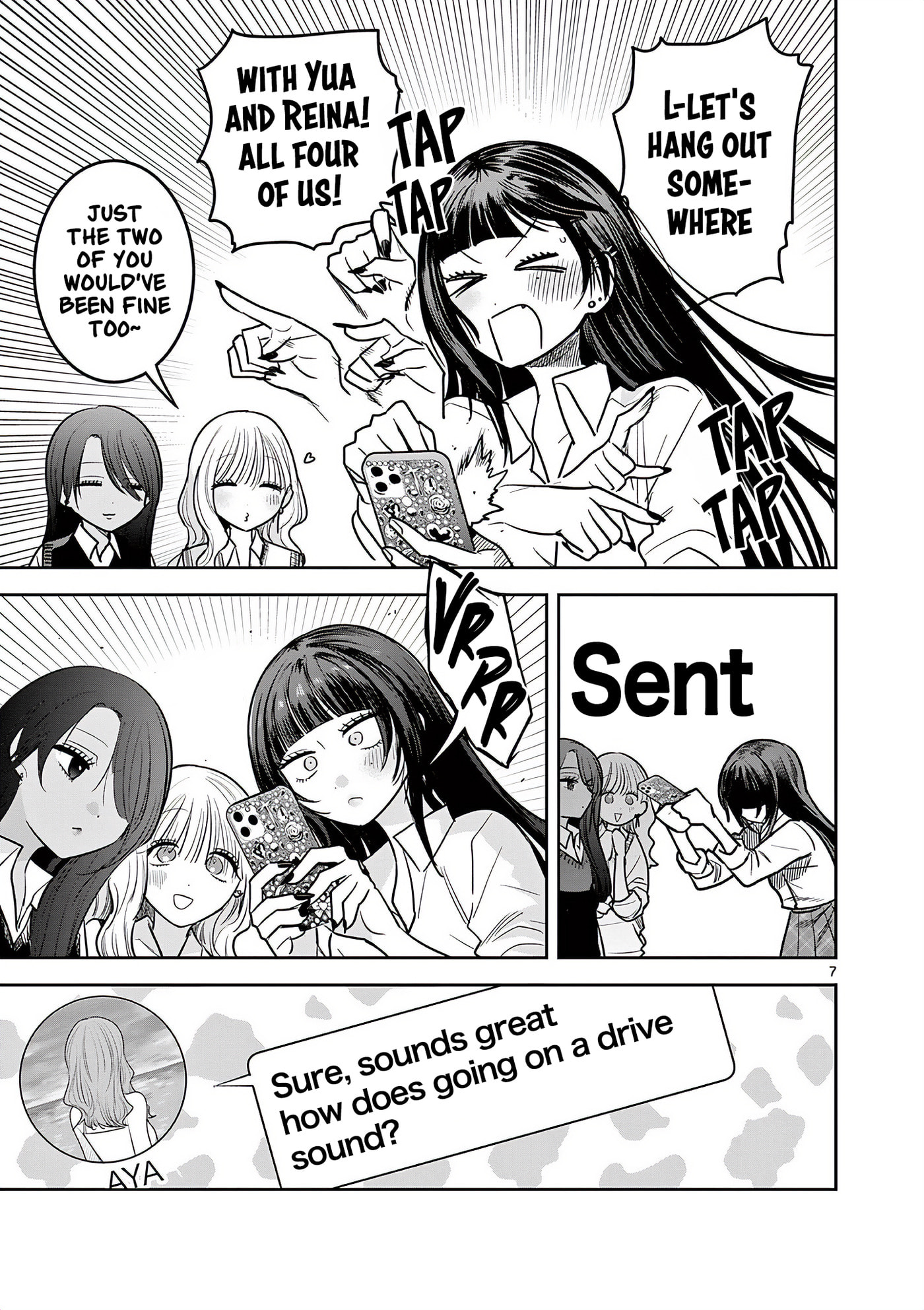 #Gal to Gal no Yuri Chapter 17 page 7 - 