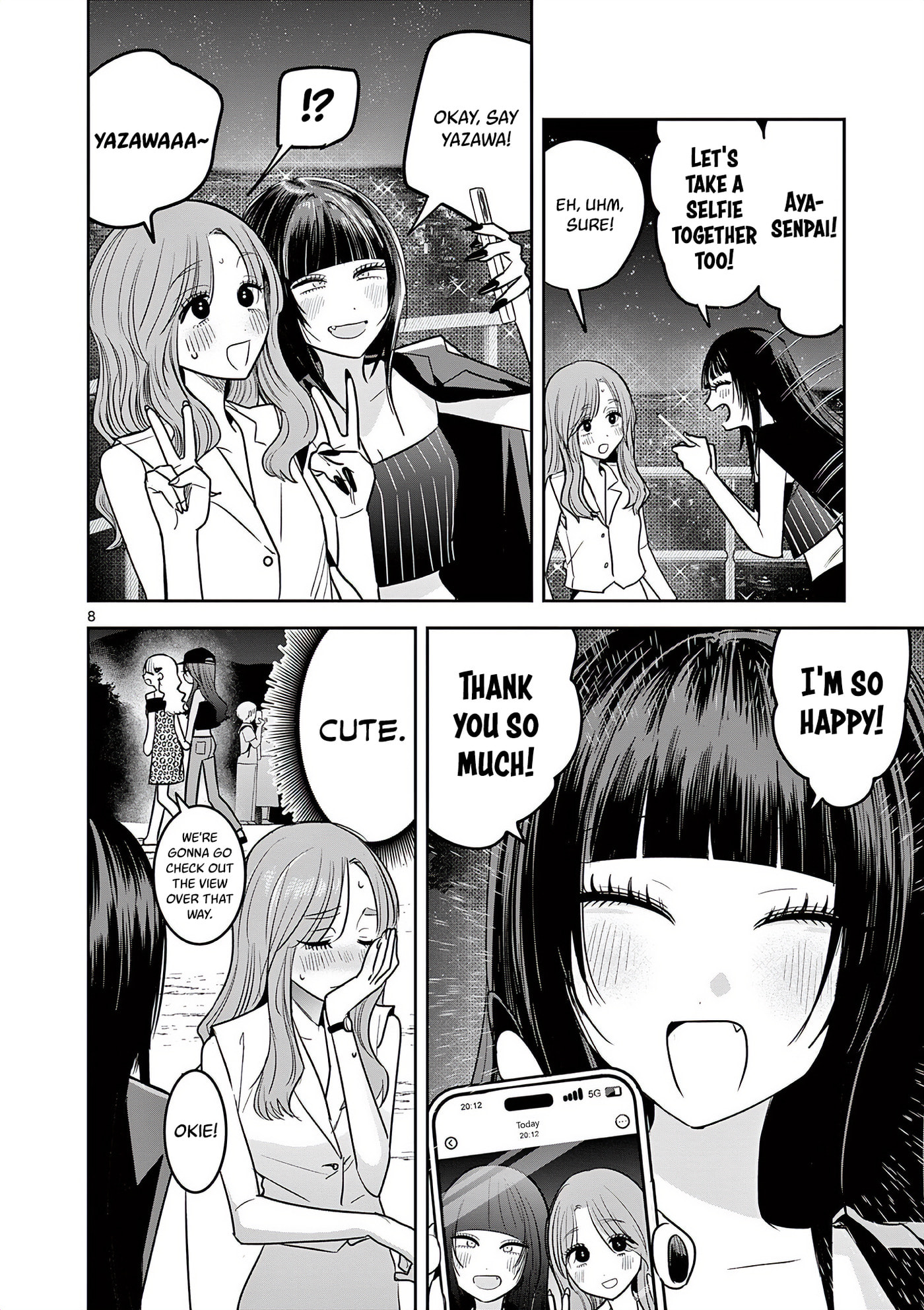 #Gal to Gal no Yuri Chapter 18 page 8 - 