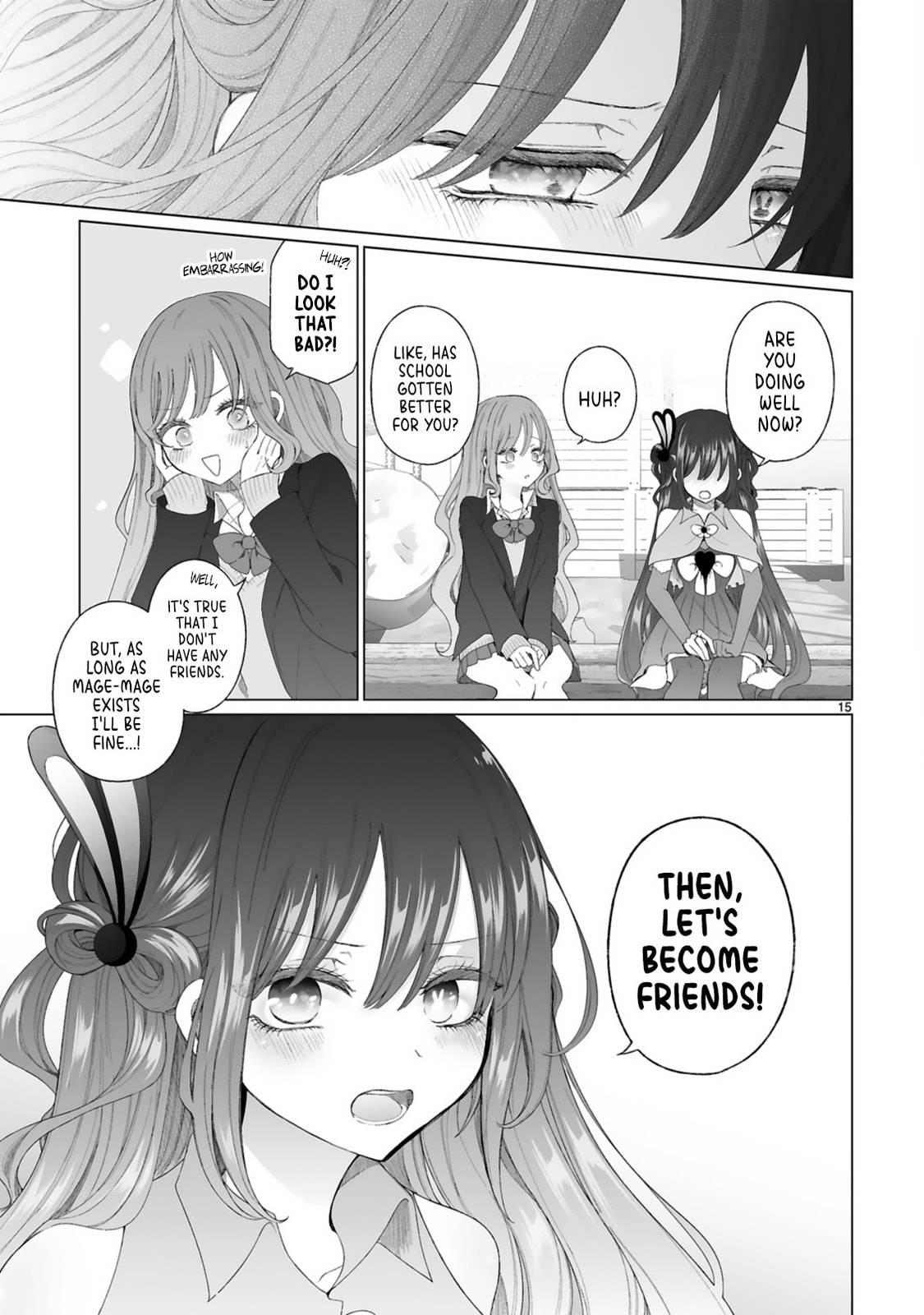 Gal Who Are Kind to Magical Girls Chapter 1 page 17 - 
