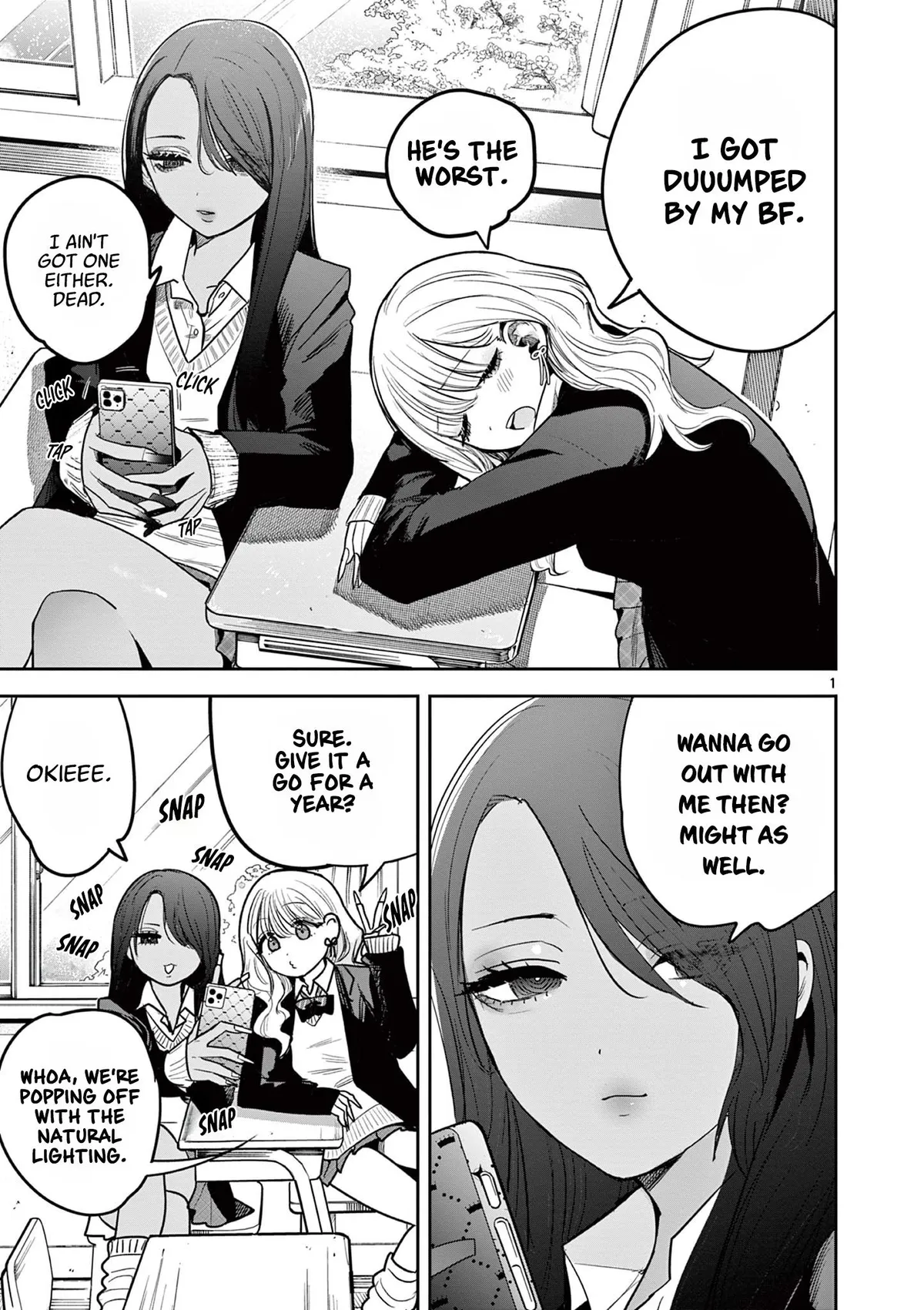 Gal x Gal Yuri Chapter 1 page 2 - 