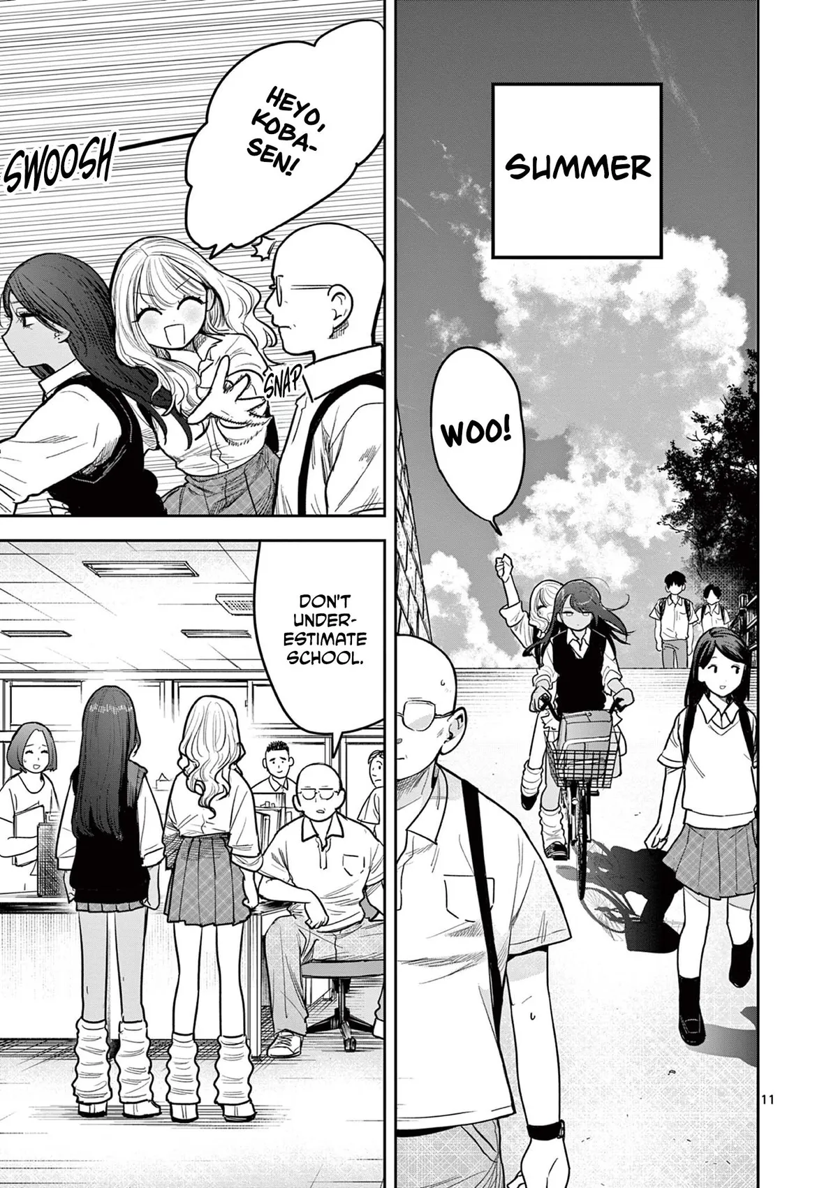 Gal x Gal Yuri Chapter 1 page 12 - 