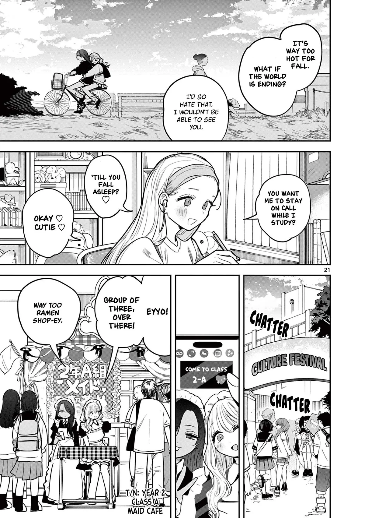 Gal x Gal Yuri Chapter 1 page 22 - 