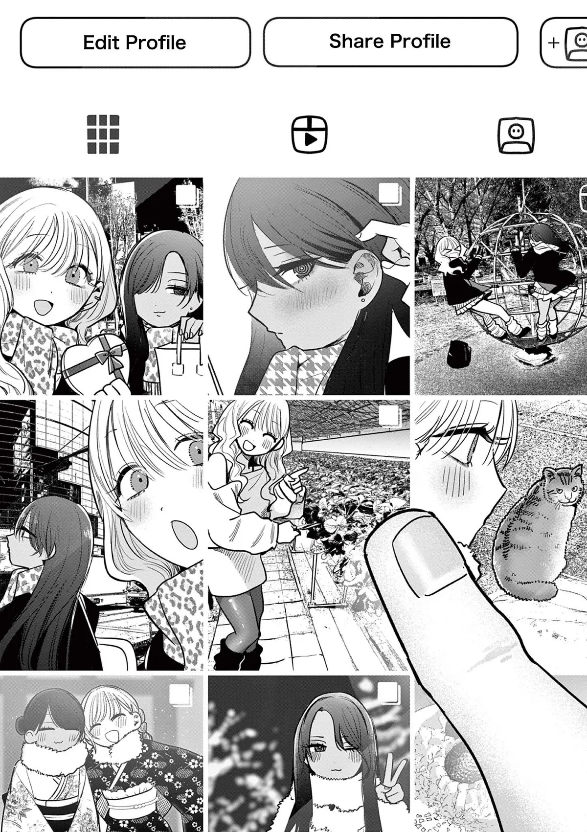 Gal x Gal Yuri Chapter 1 page 35 - 
