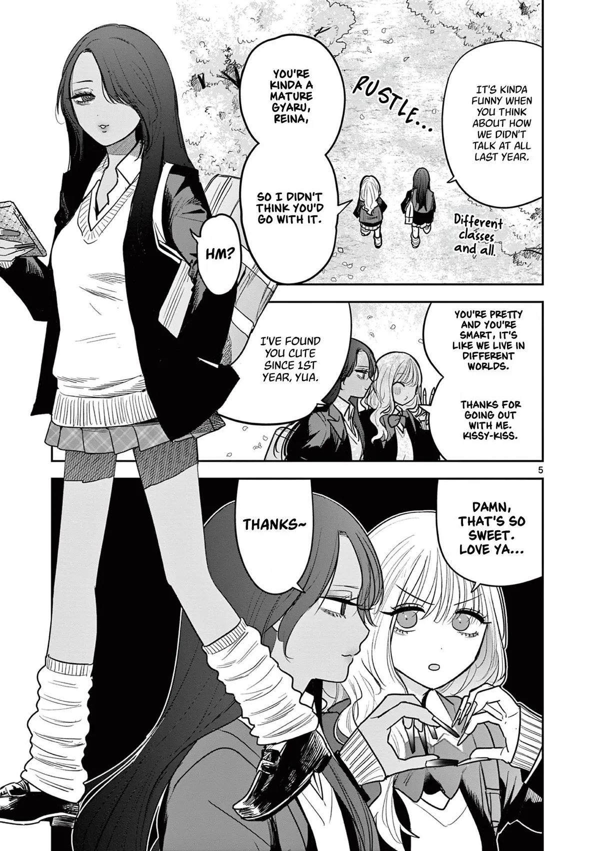 Gal x Gal Yuri Chapter 1 page 6 - 