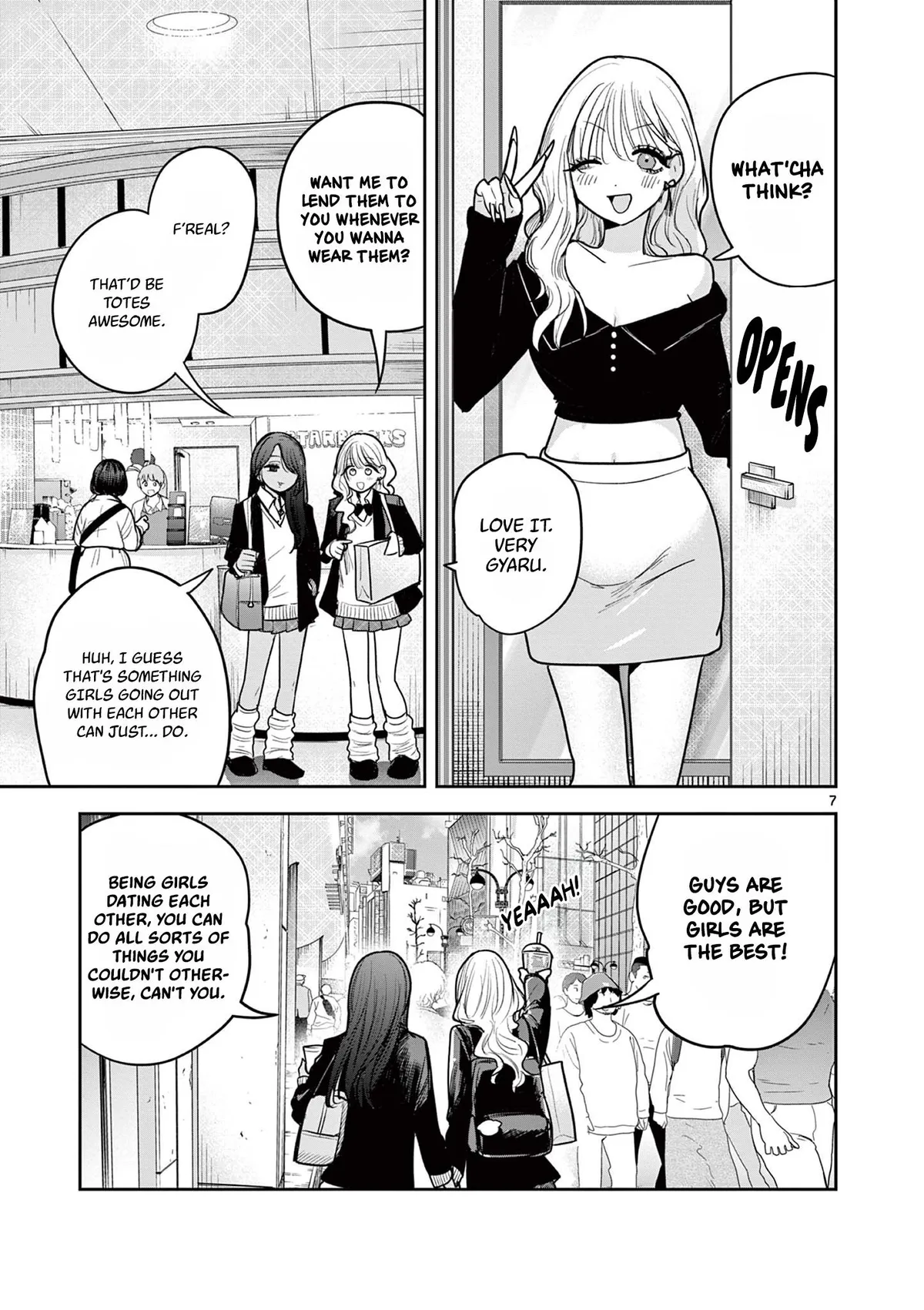 Gal x Gal Yuri Chapter 1 page 8 - 