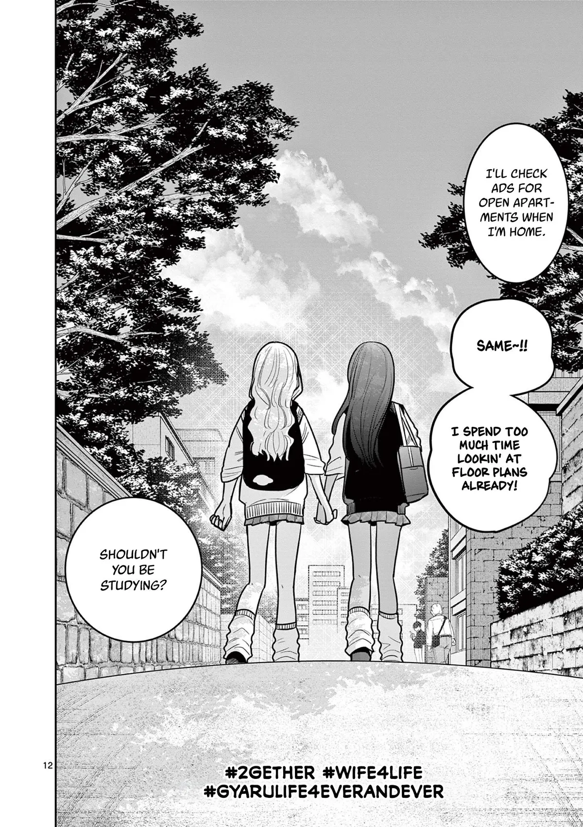 Gal x Gal Yuri Chapter 13 page 12 - 