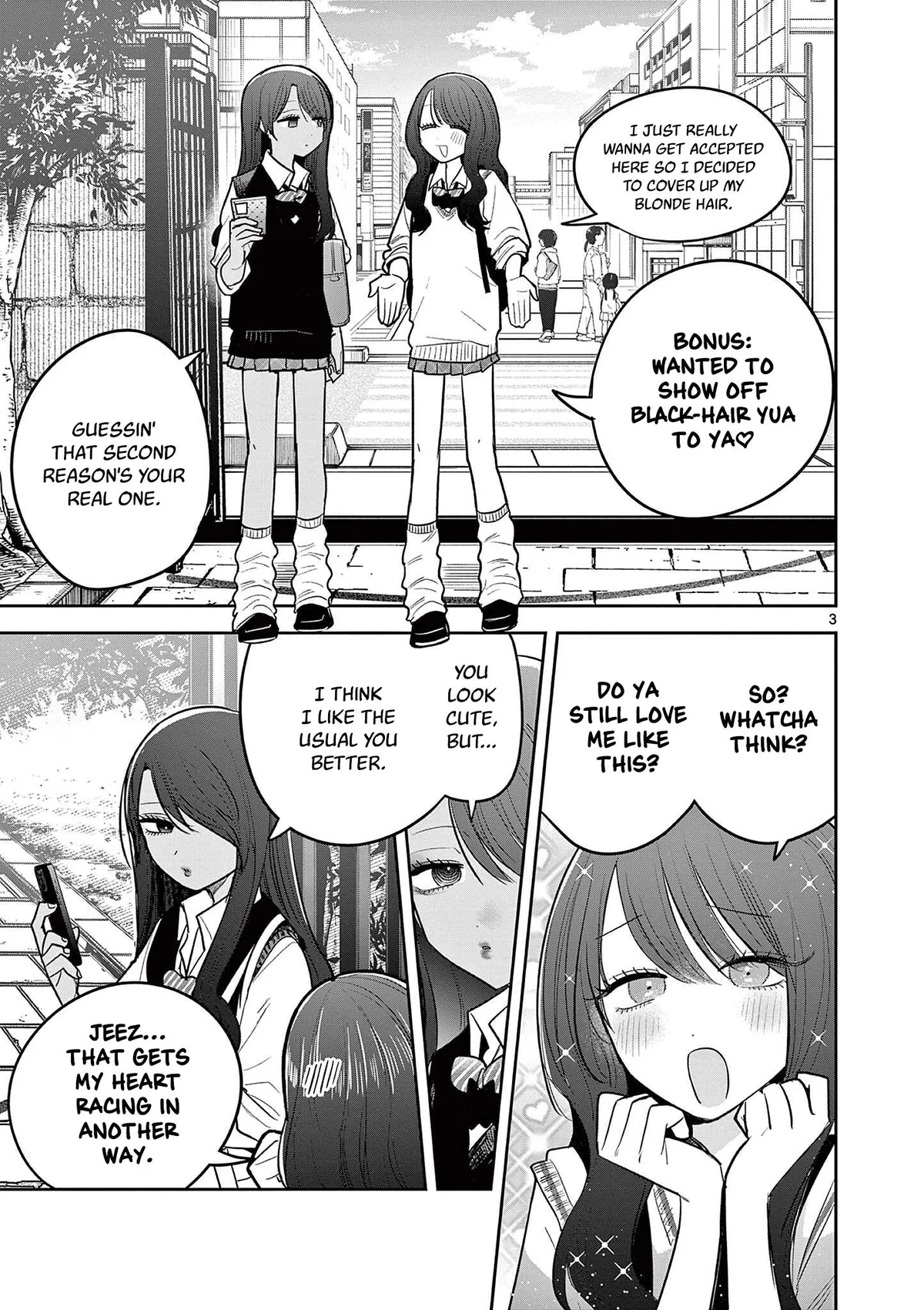 Gal x Gal Yuri Chapter 13 page 3 - 