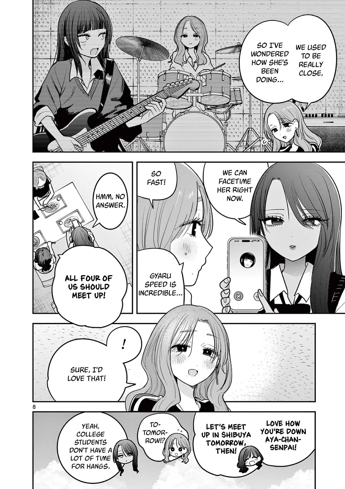 Gal x Gal Yuri Chapter 13 page 8 - 