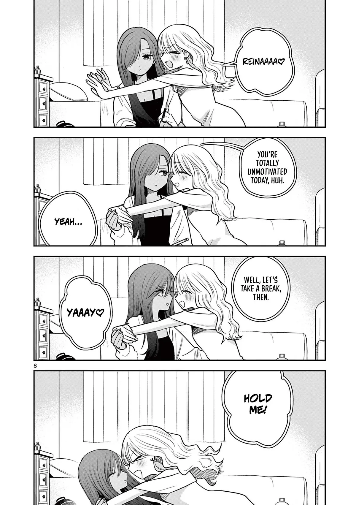 Gal x Gal Yuri Chapter 16 page 8 - 