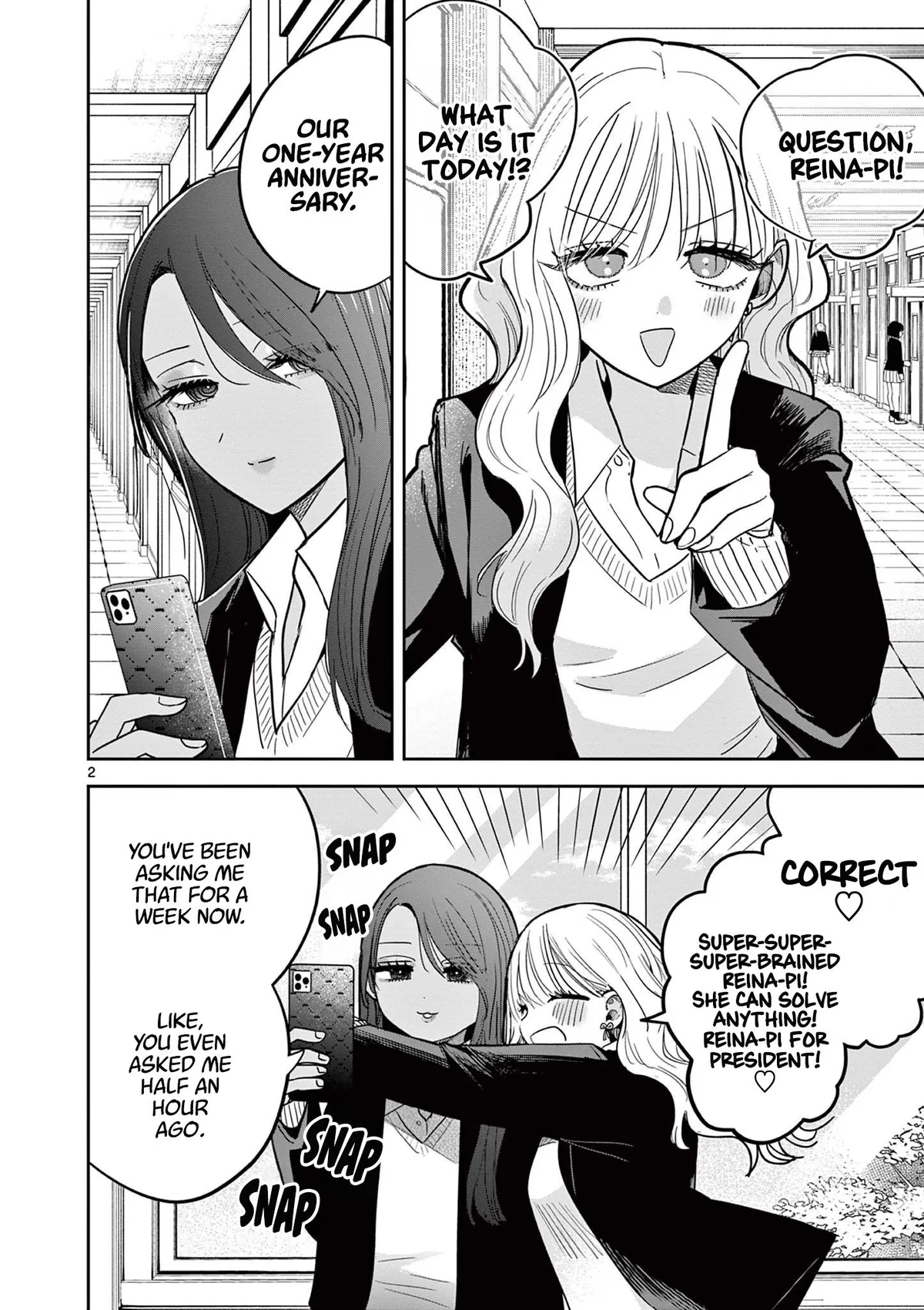 Gal x Gal Yuri Chapter 2 page 2 - 