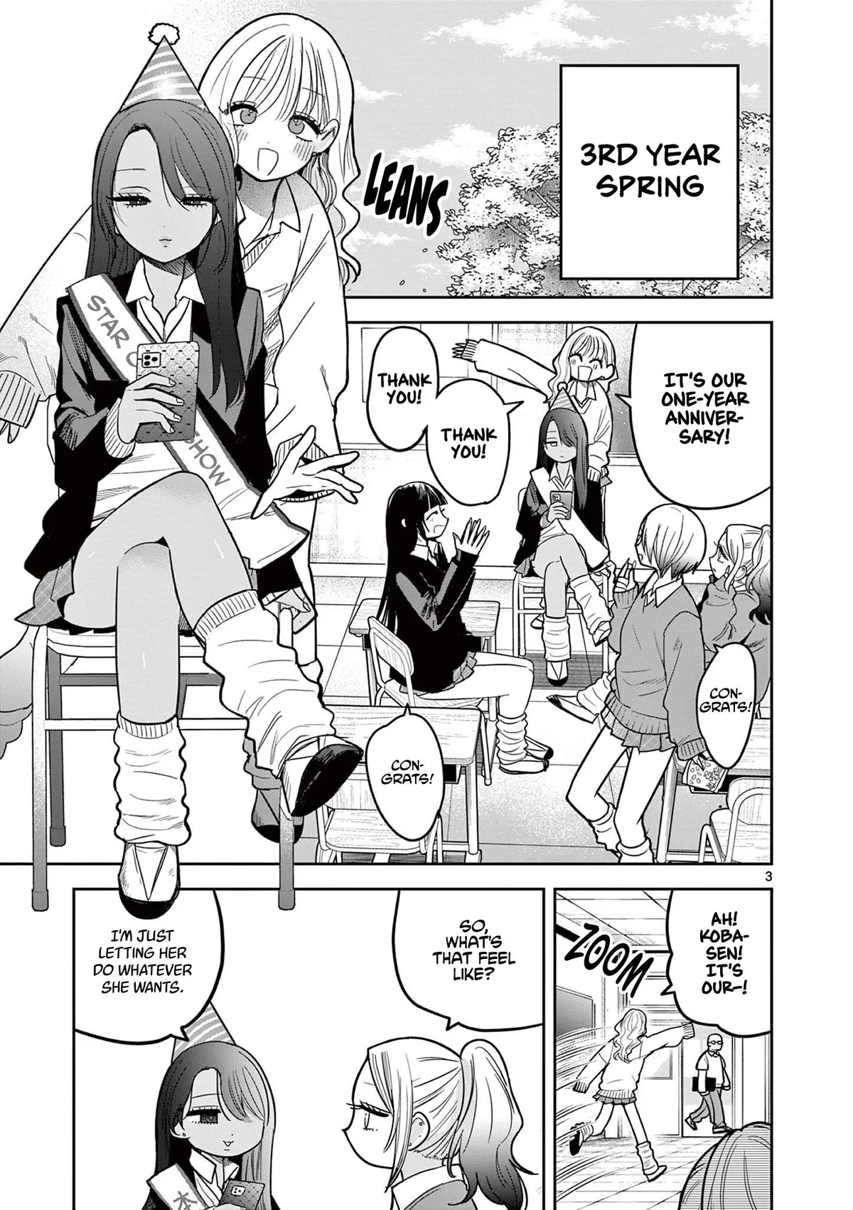 Gal x Gal Yuri Chapter 2 page 3 - 