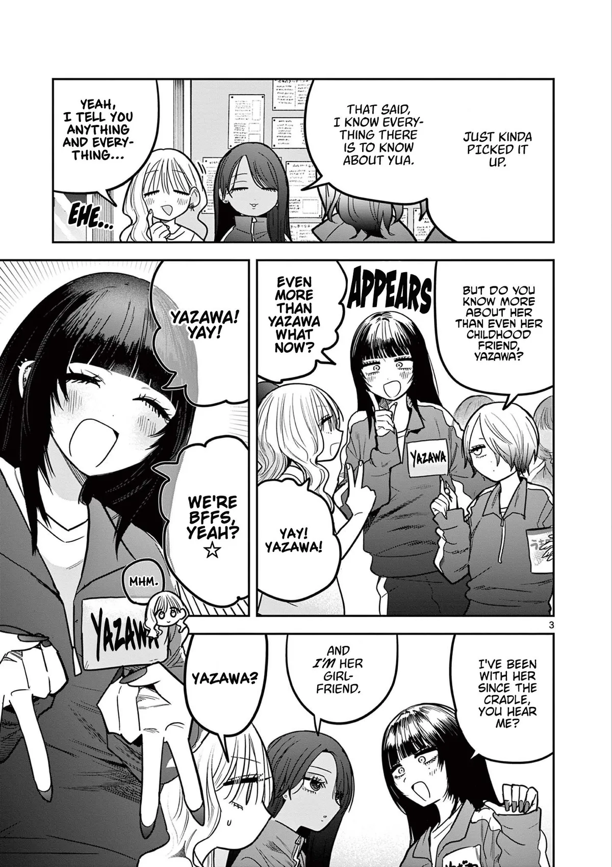 Gal x Gal Yuri Chapter 3 page 3 - 