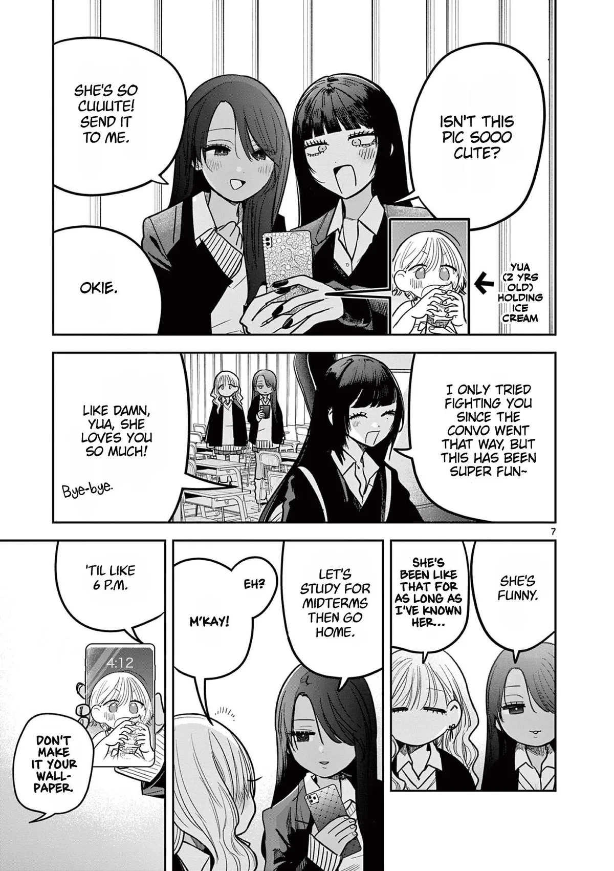 Gal x Gal Yuri Chapter 3 page 7 - 