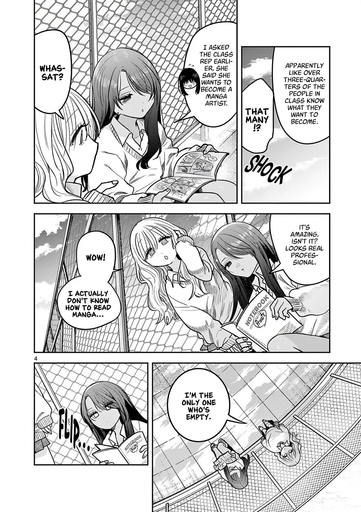 Gal x Gal Yuri Chapter 4 page 4 - 
