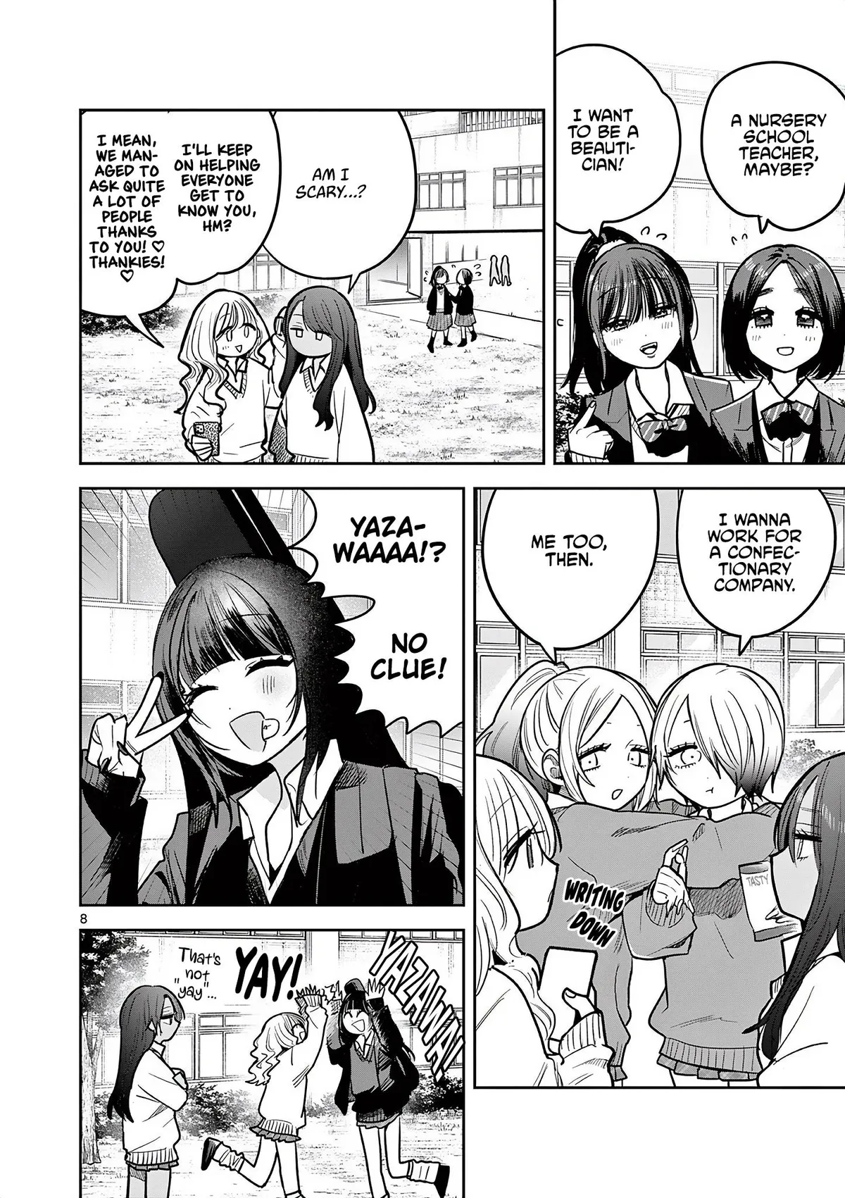 Gal x Gal Yuri Chapter 4 page 8 - 