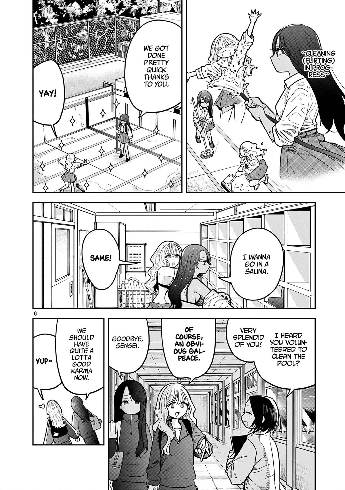 Gal x Gal Yuri Chapter 7 page 6 - 