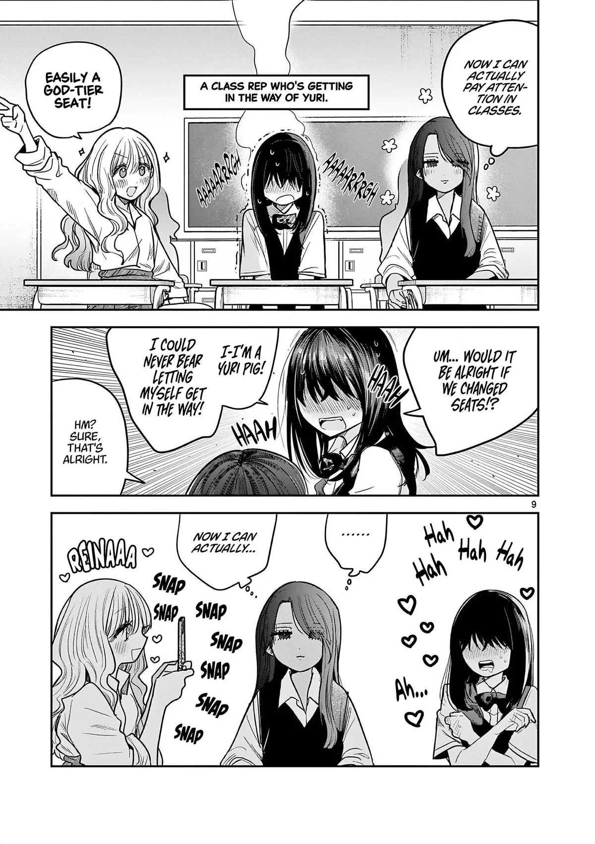 Gal x Gal Yuri Chapter 7 page 9 - 