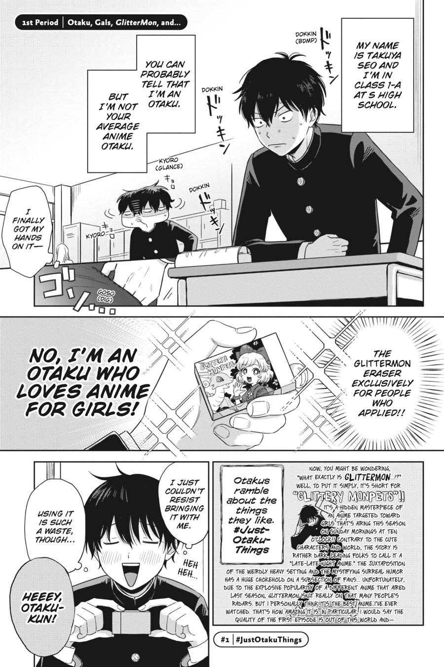 Gals Can’t Be Kind to Otaku!? Chapter 1 page 4 - 