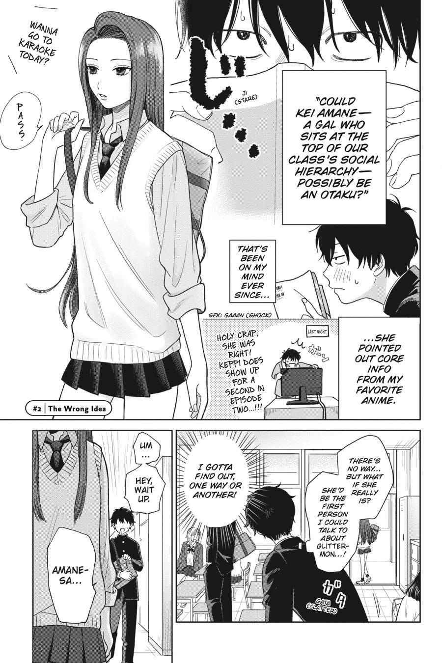 Gals Can’t Be Kind to Otaku!? Chapter 1 page 8 - 