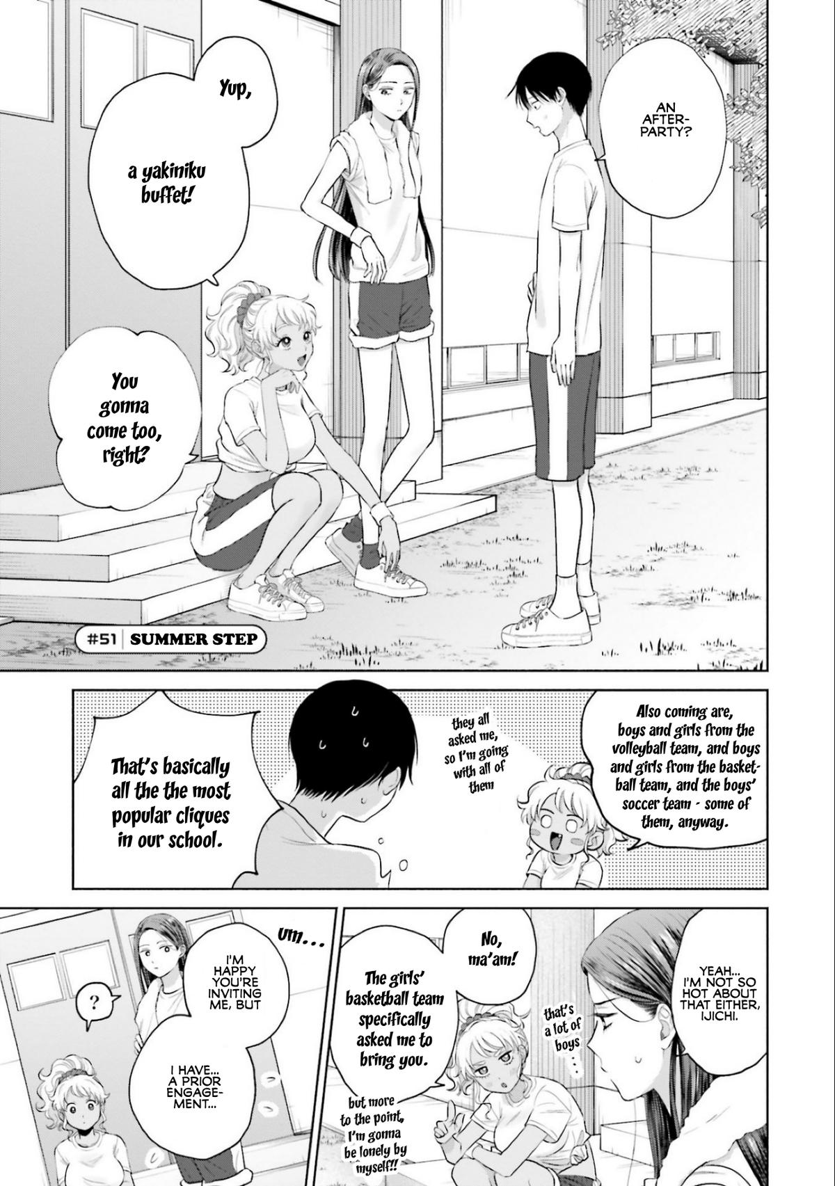 Gals Can’t Be Kind to Otaku!? Chapter 10.6 page 1 - 