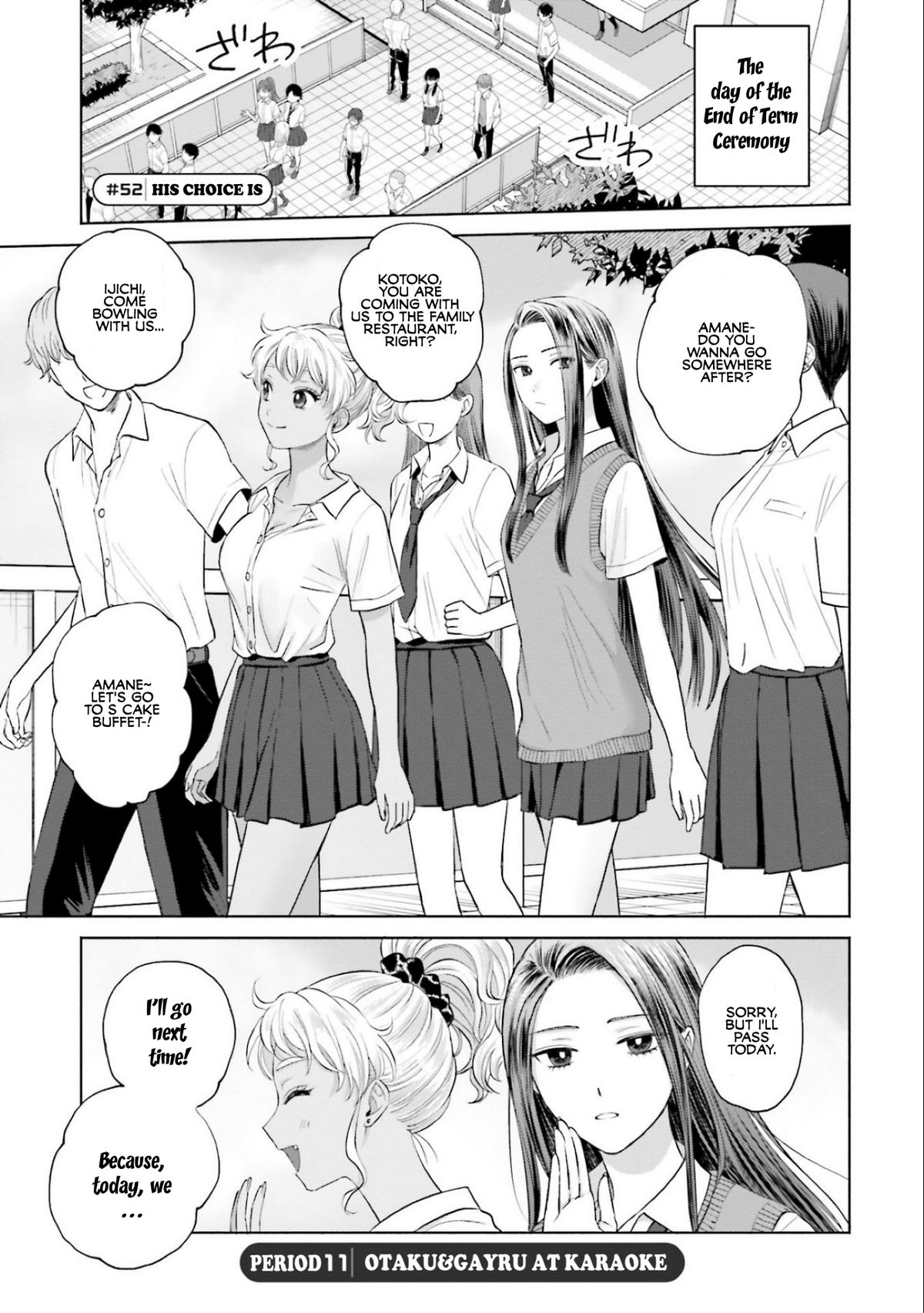 Gals Can’t Be Kind to Otaku!? Chapter 11 page 1 - 