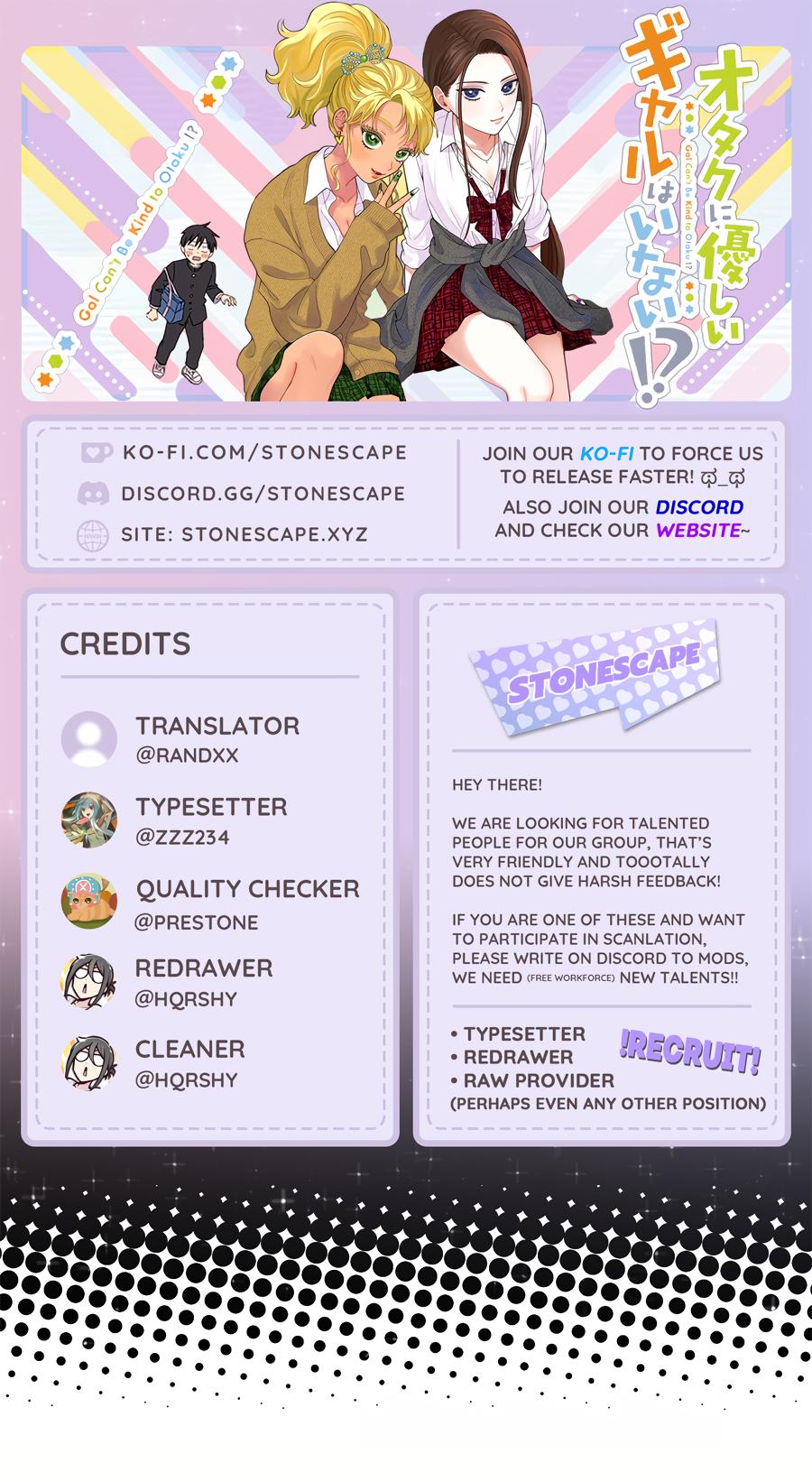 Gals Can’t Be Kind to Otaku!? Chapter 15 page 1 - 